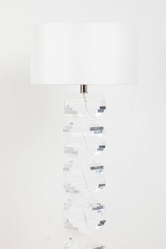 Vintage Lucite Floor Lamp