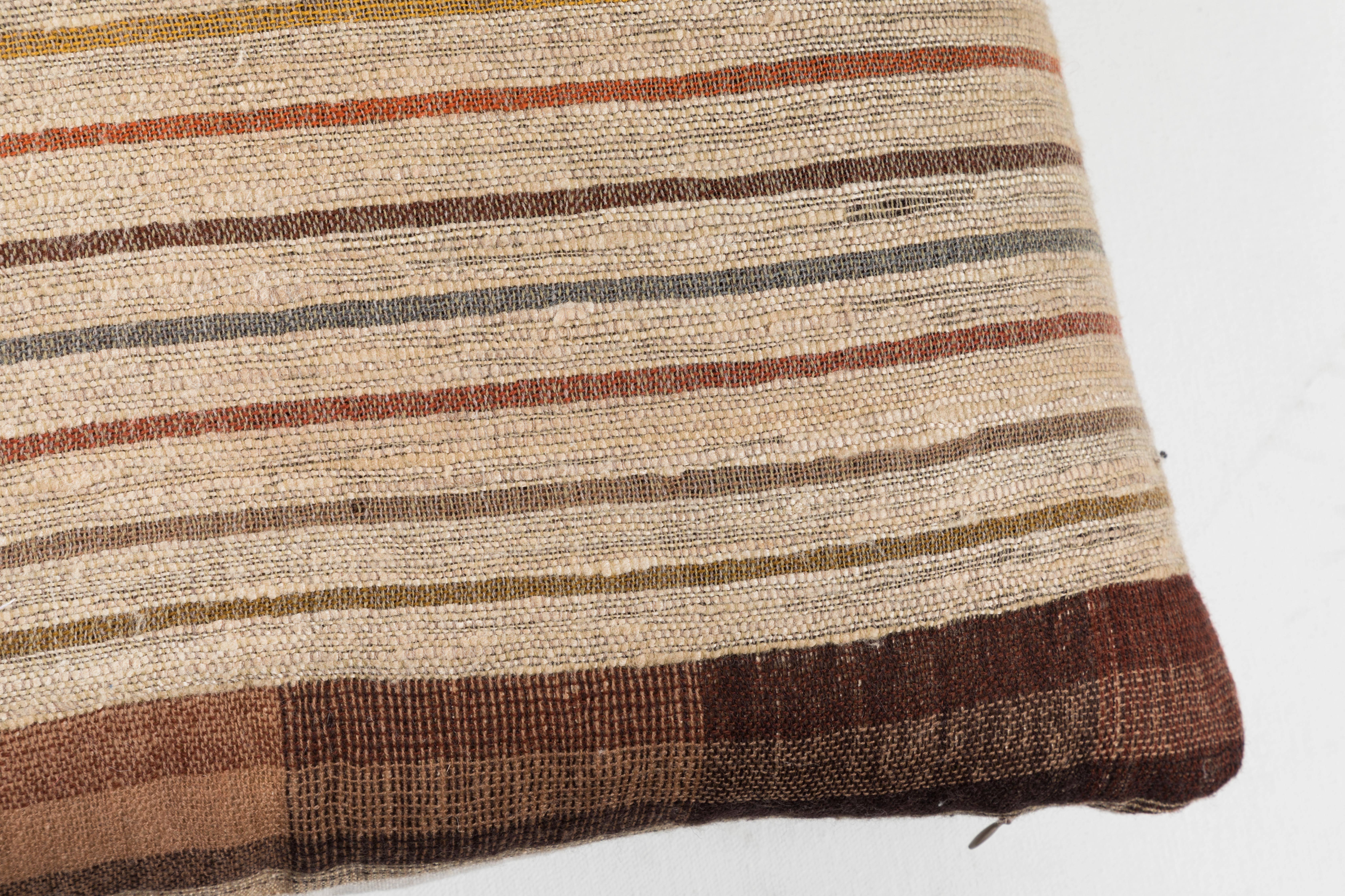 Hand-Woven Memo Indian Handwoven Pillow For Sale