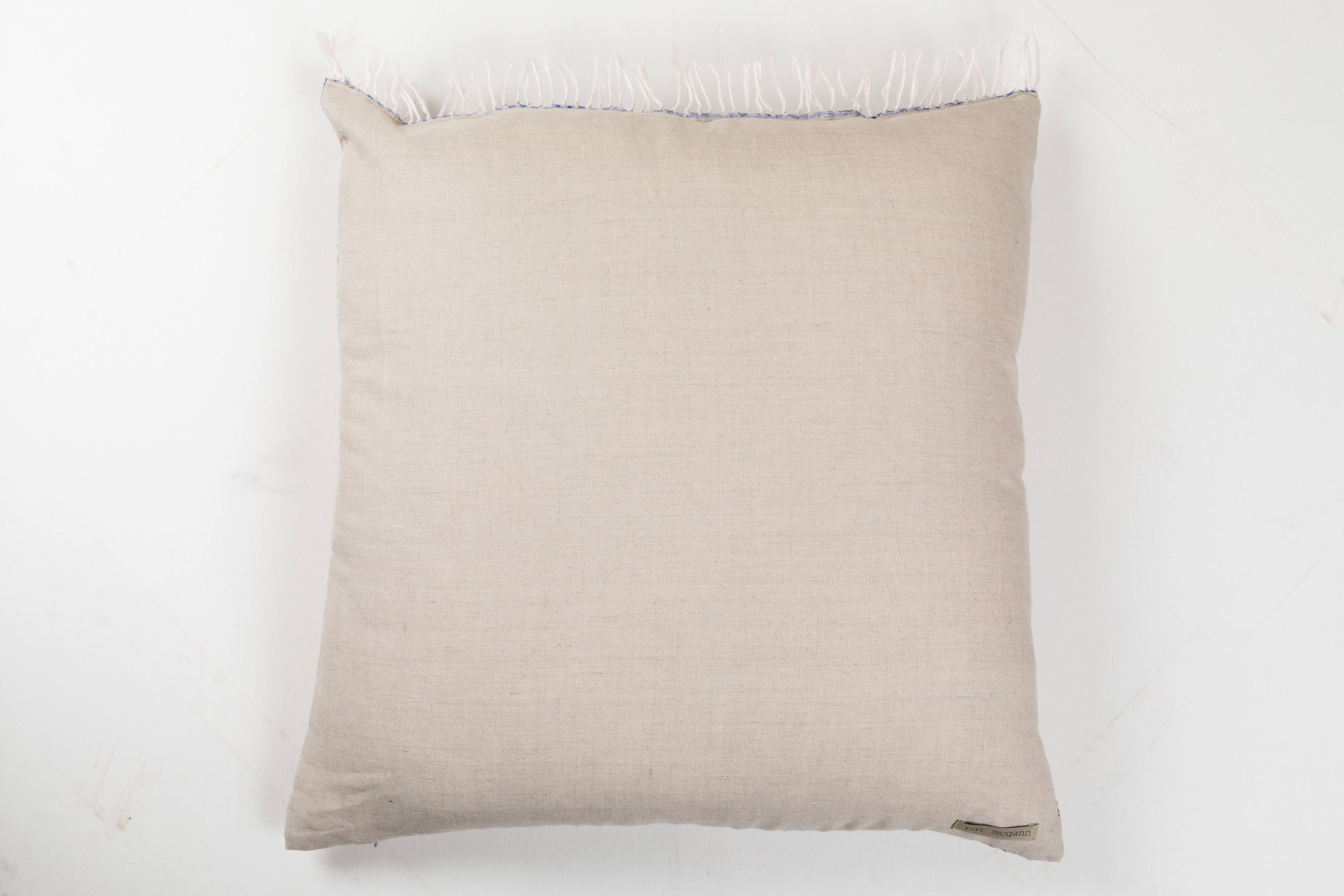 Indian Handwoven Pillow  For Sale 1