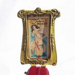 Cast Iron "Clamshell" Mutoscope Penny Arcade Machine