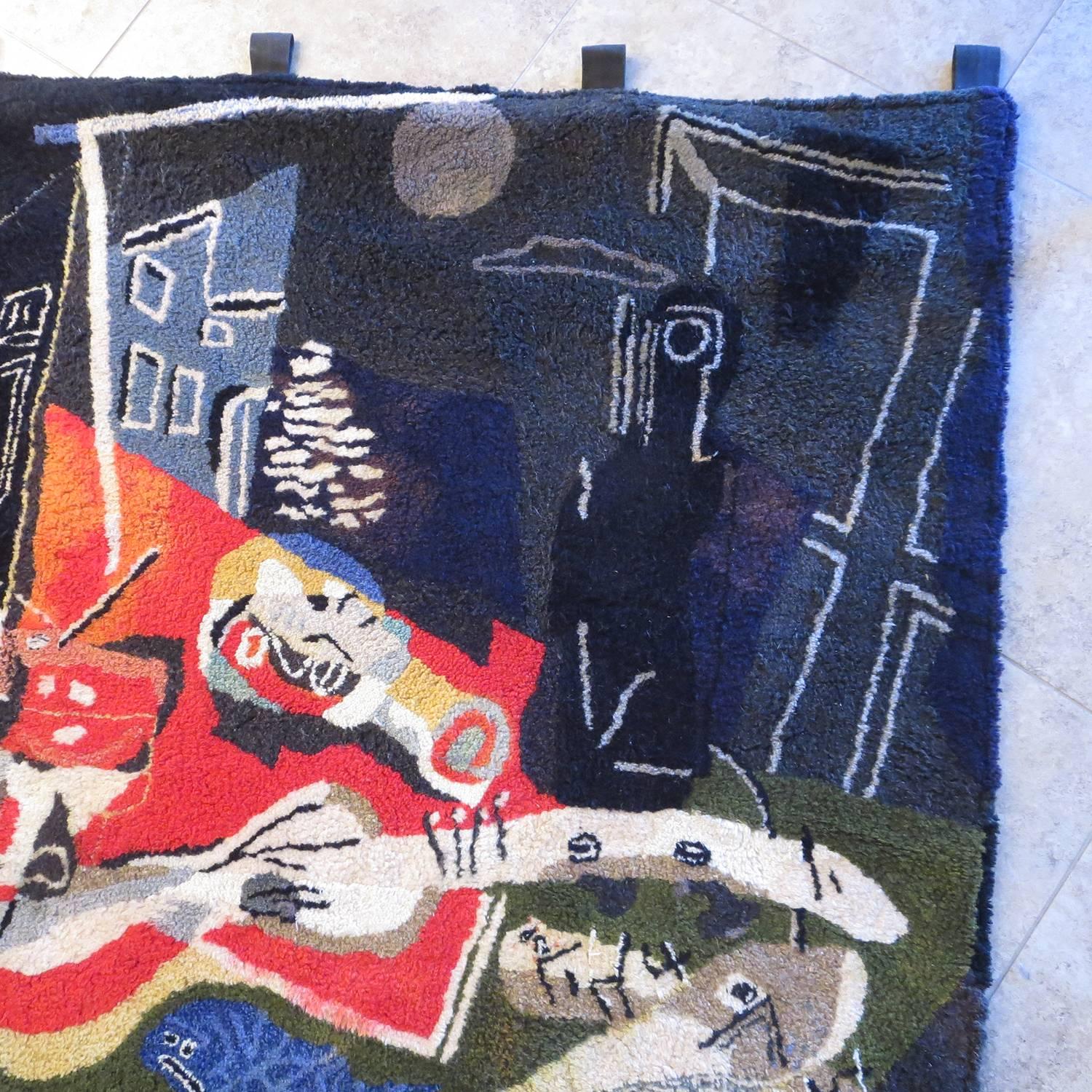 Salvador Dali Woven Tapestry 