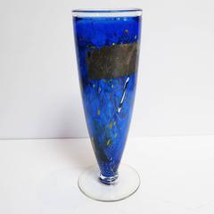 Kosta Boda Art Glass Vase by Bertil Vallien 1990
s