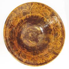 Art Deco Glazed Ceramic Bowl by H R Howell 1931 Cleveland