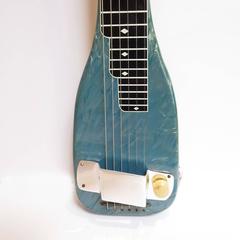 Leilani Blue Mother of Pearl Hawaiian Lap Steel Guitar