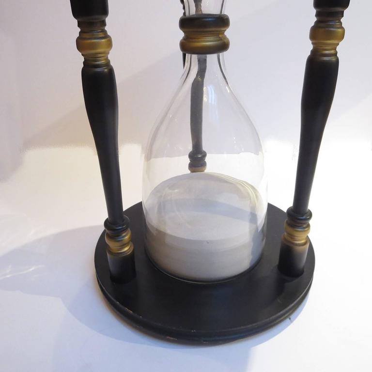 Large Scale Decorative Hourglass at 1stdibs