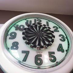 Cleveland "Spinner" Neon Clock
