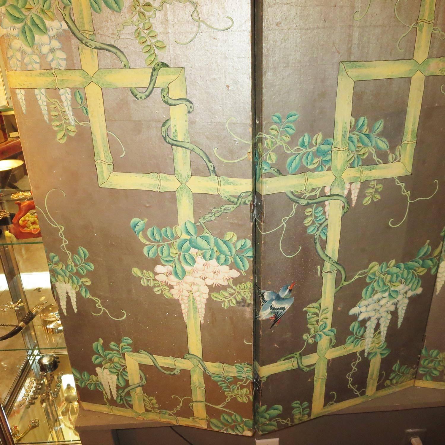 birds and bamboo