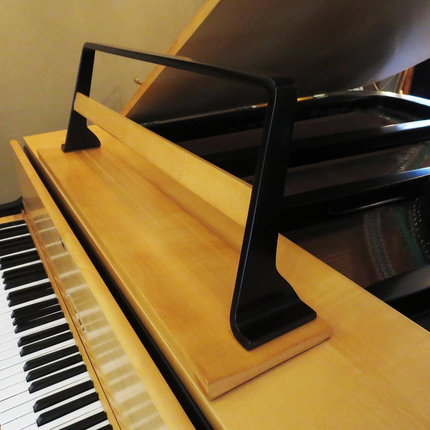 Mid Century Aluminum Grand Piano by Rippen, Netherlands In Excellent Condition In North Hollywood, CA