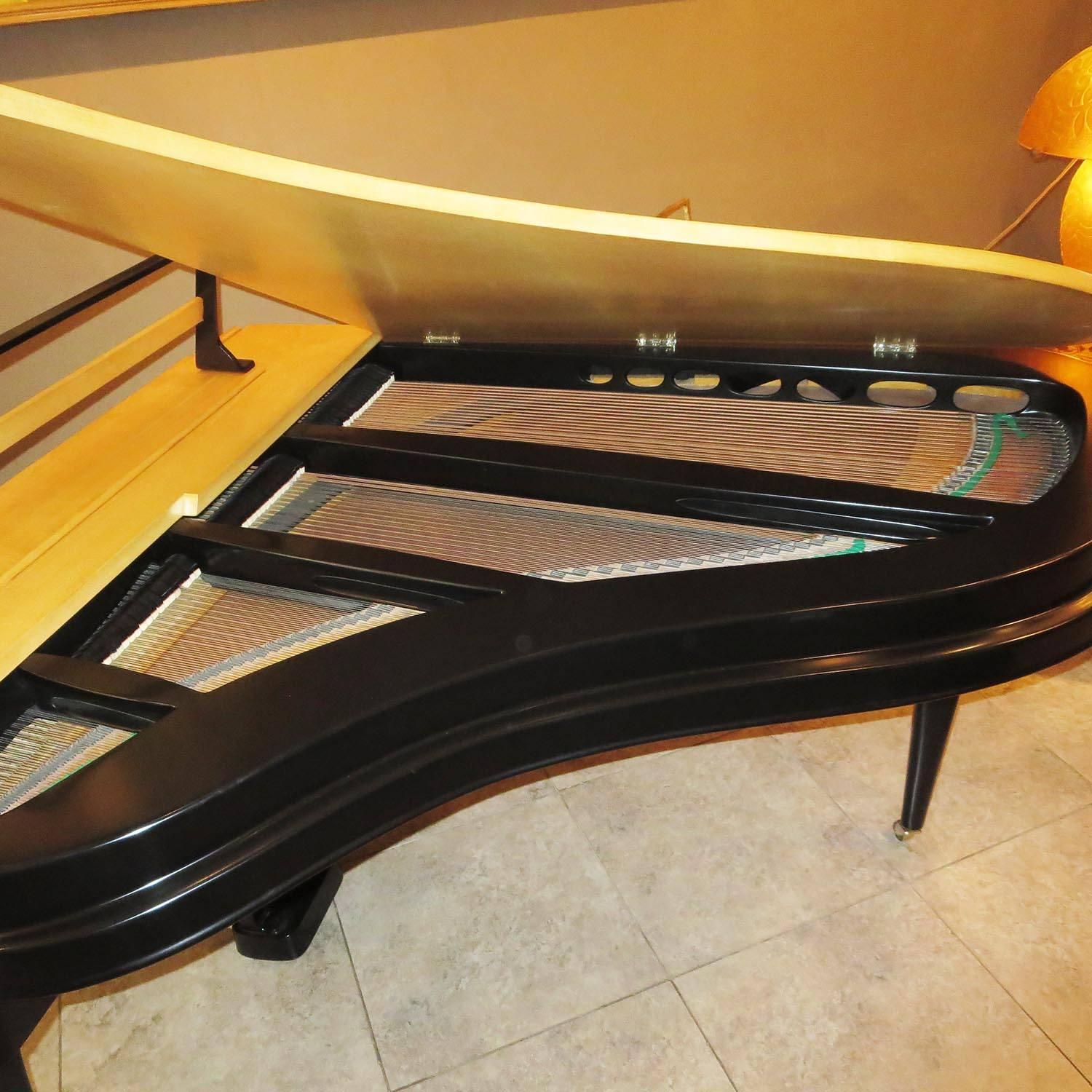 Mid-20th Century Mid Century Aluminum Grand Piano by Rippen, Netherlands