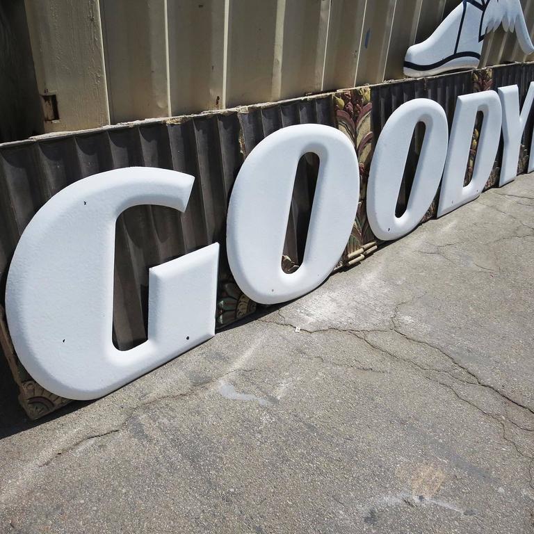 Goodyear Tires Porcelain Enamel Automotive Sign at 1stDibs