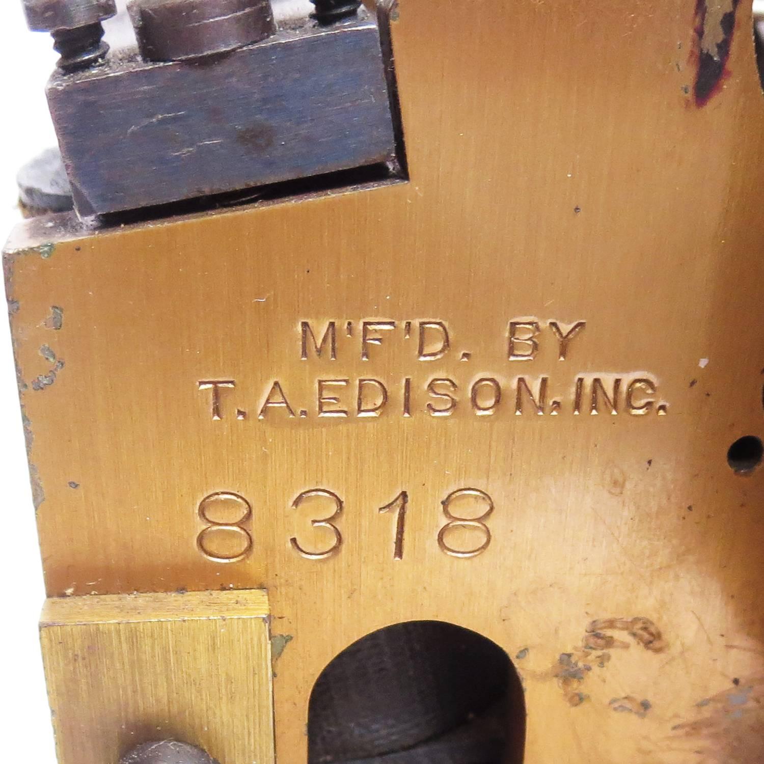 Original Stock Ticker by Thomas Edison In Good Condition In North Hollywood, CA