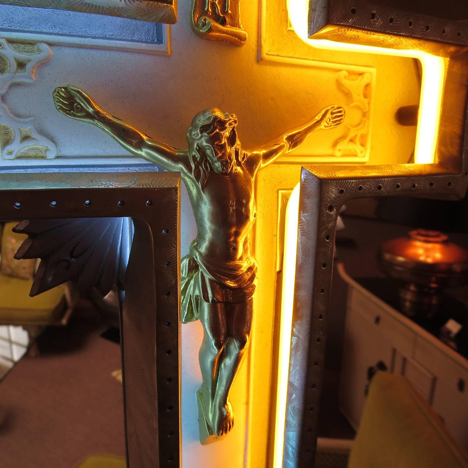 crucifix with stand
