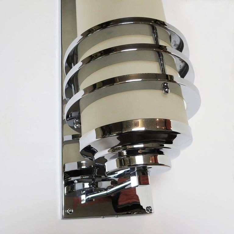 RKO Pictures Large Art Deco Wall Sconce at 1stdibs