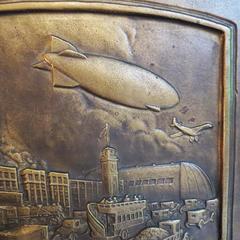 1930s Art Deco Good Year Tires Dealer Plaque