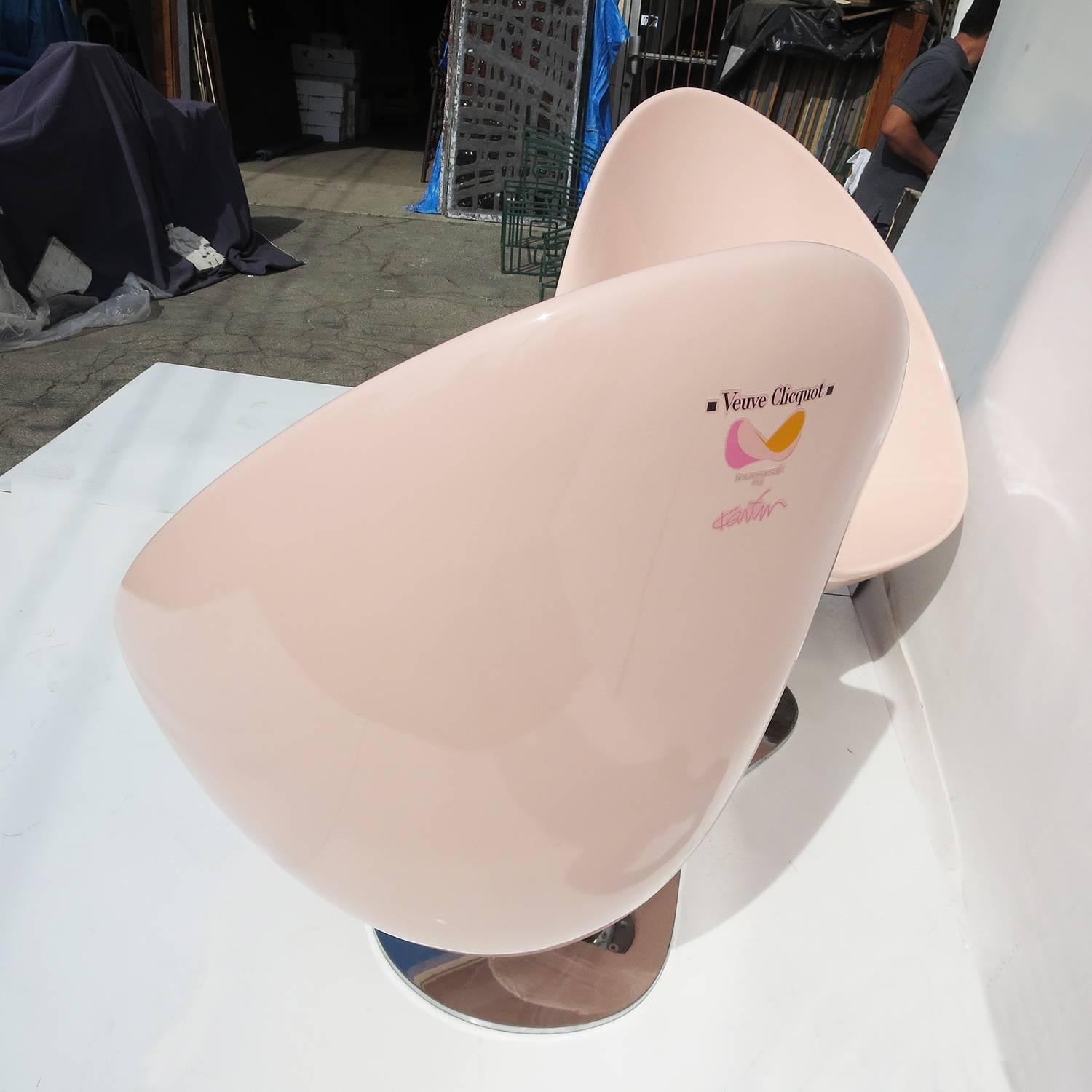 Painted Karim Rashid for Veuve Clicquot Loveseat  #52/120