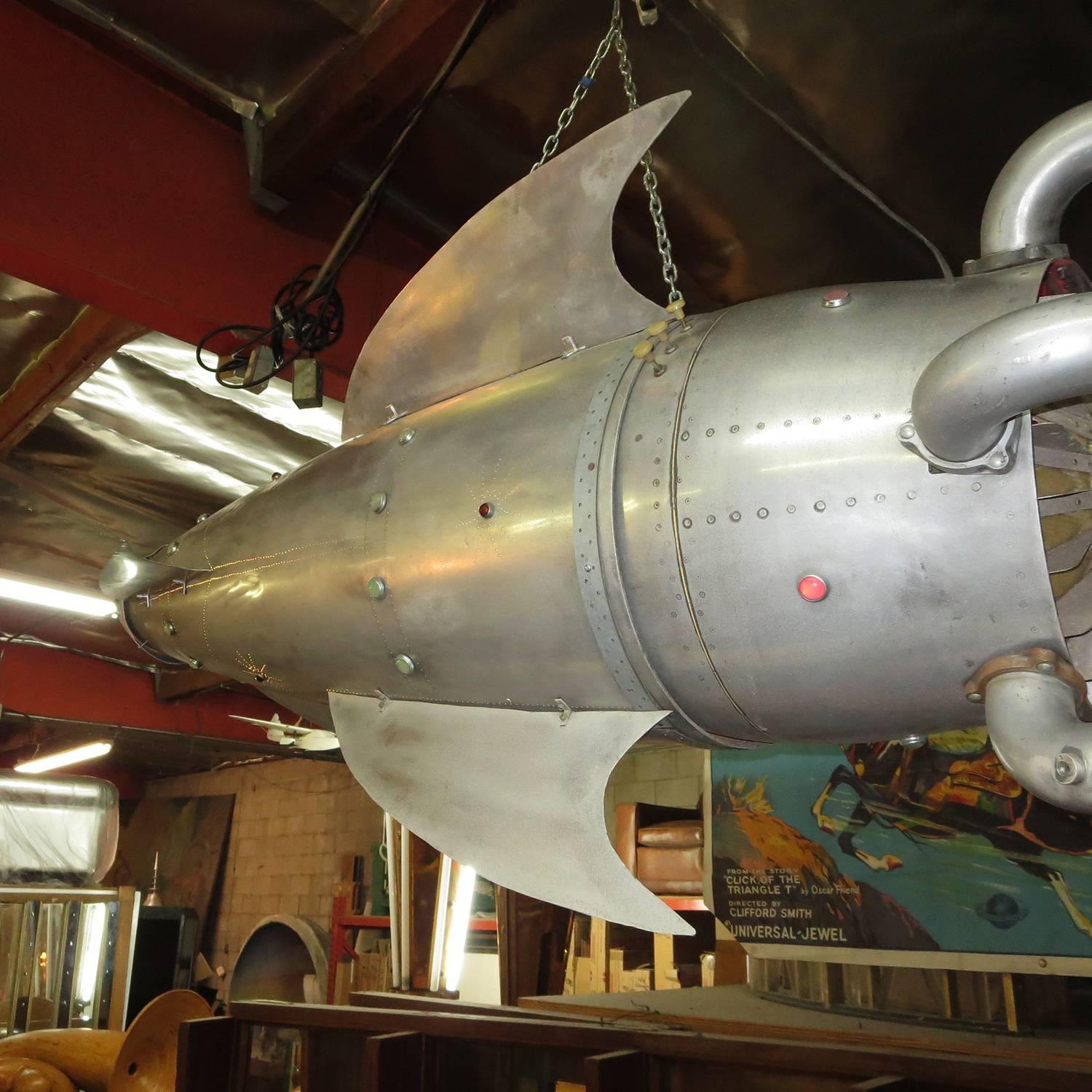 rocket sculpture