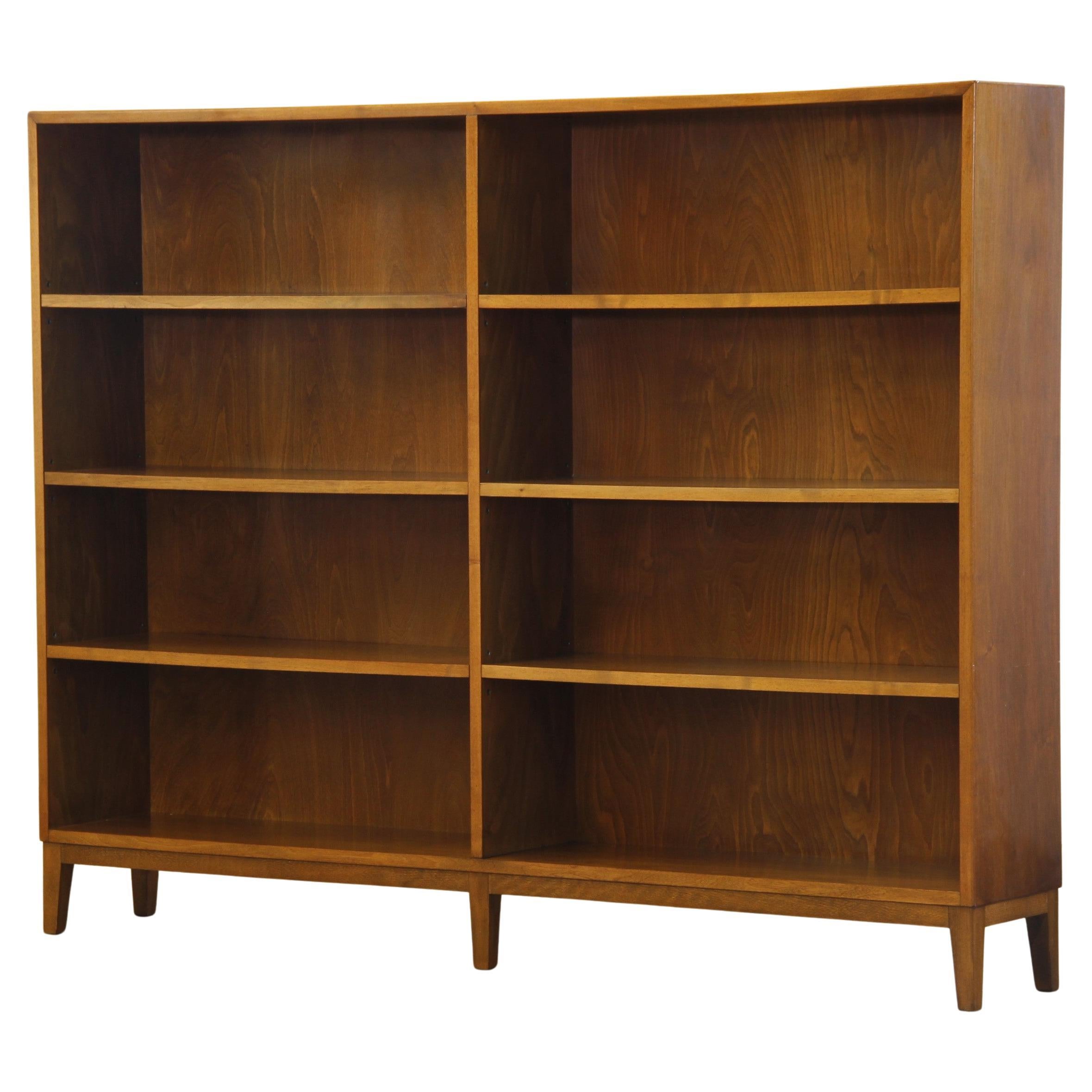 Vintage 1930s Scandinavian Modern Bookcases in Nutwood by Unknown Maker For Sale