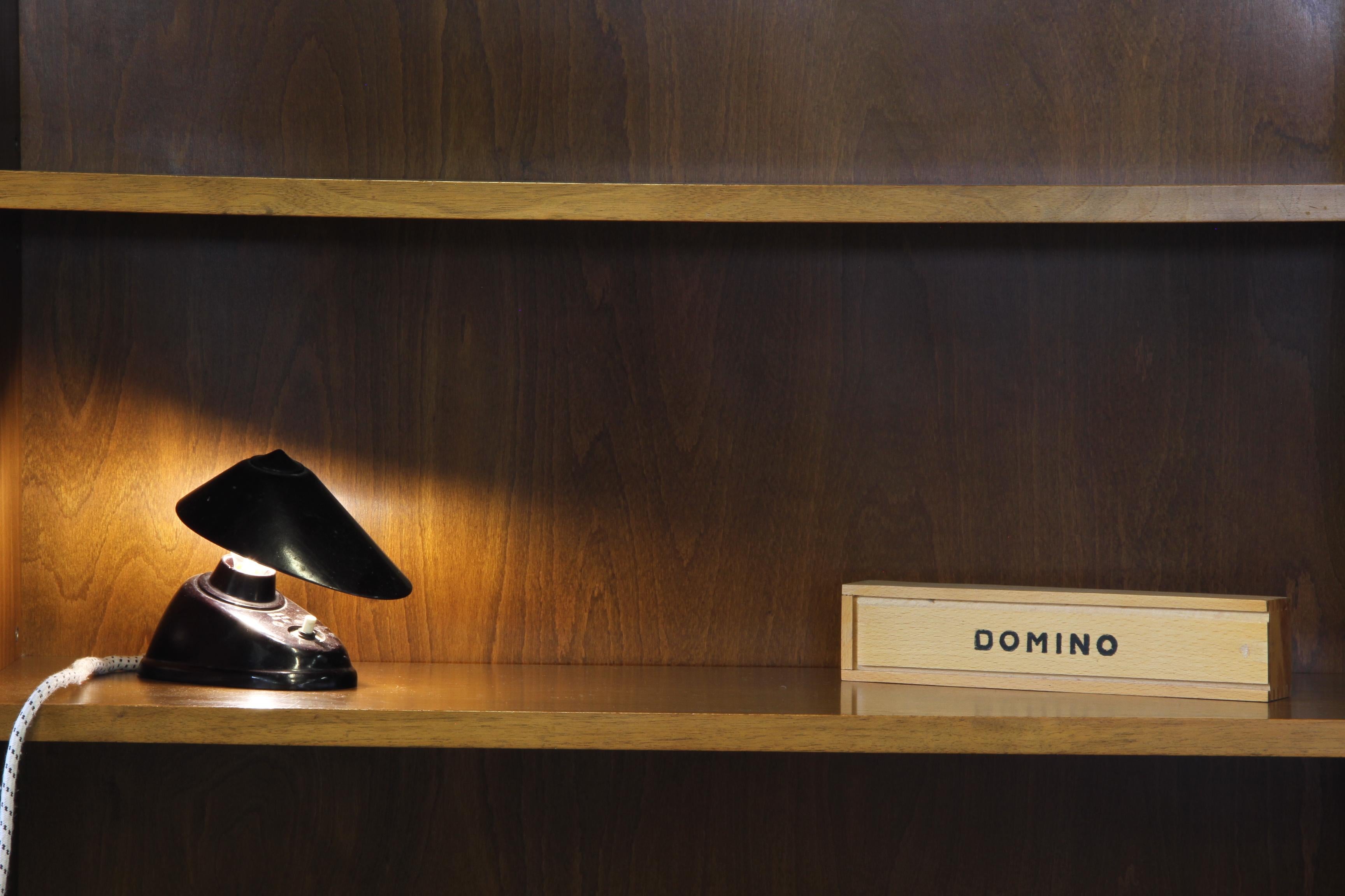 Vintage 1930s Scandinavian Modern Bookcases in Nutwood by Unknown Maker For Sale 7
