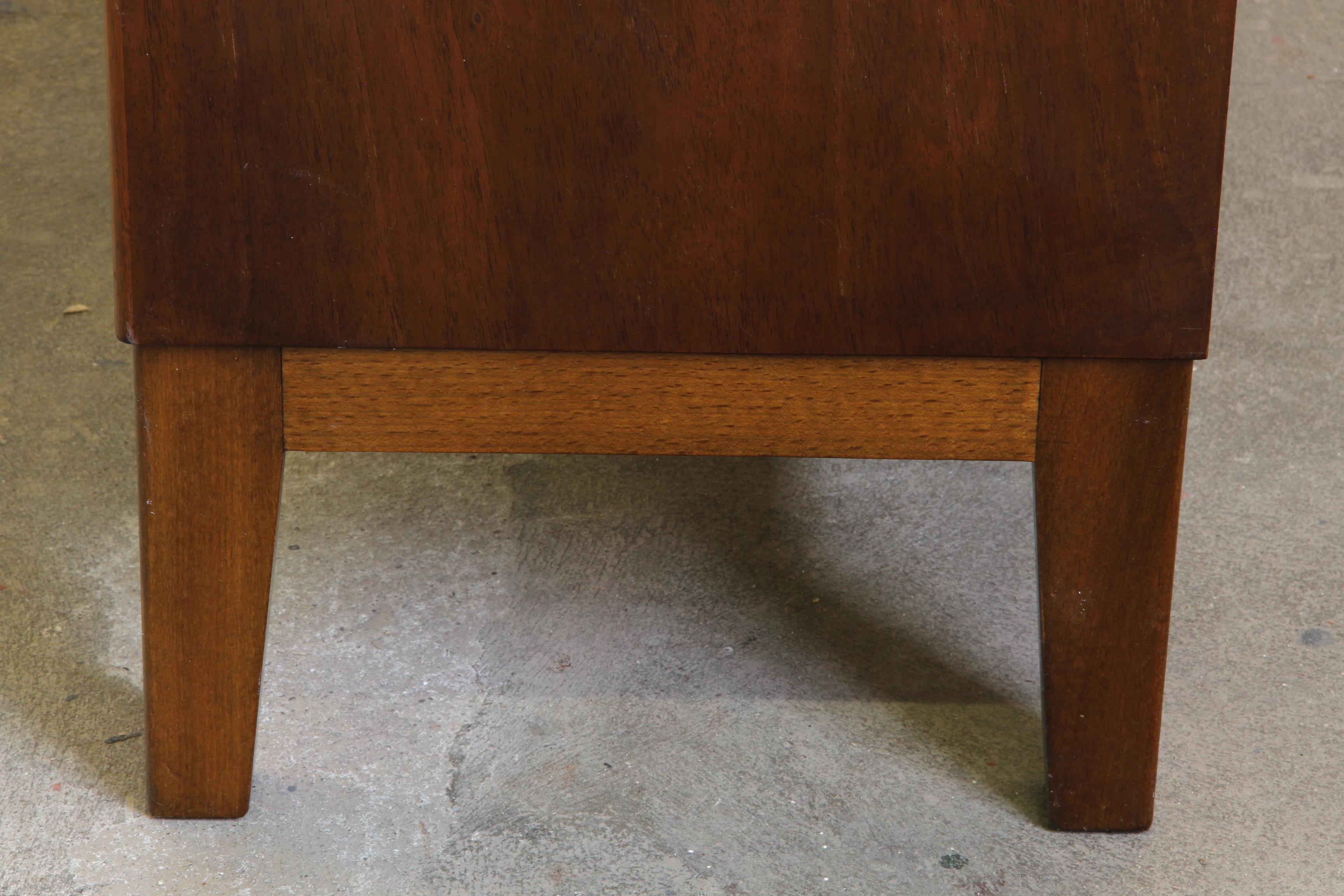 Vintage 1930s Scandinavian Modern Bookcases in Nutwood by Unknown Maker For Sale 4