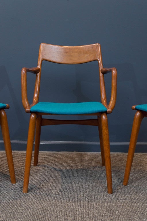 Mid-Century Modern Erik Christensen Teak Dining Chairs
