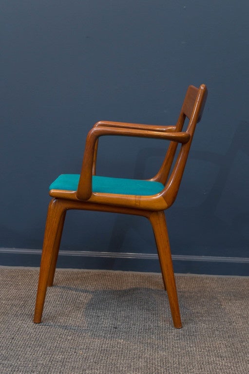 Mid-20th Century Erik Christensen Teak Dining Chairs