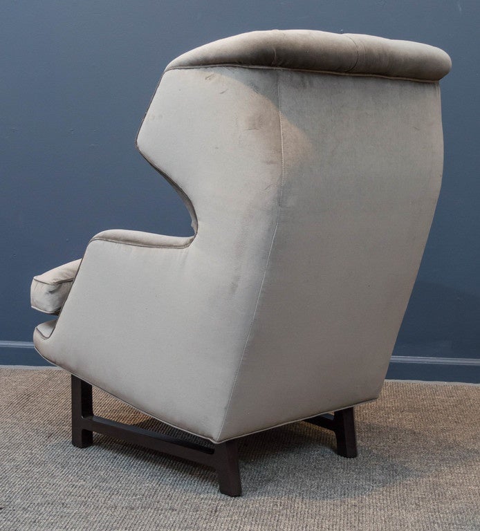 Mid-20th Century Janus Wing Chair by Edward Wormley for Dunbar