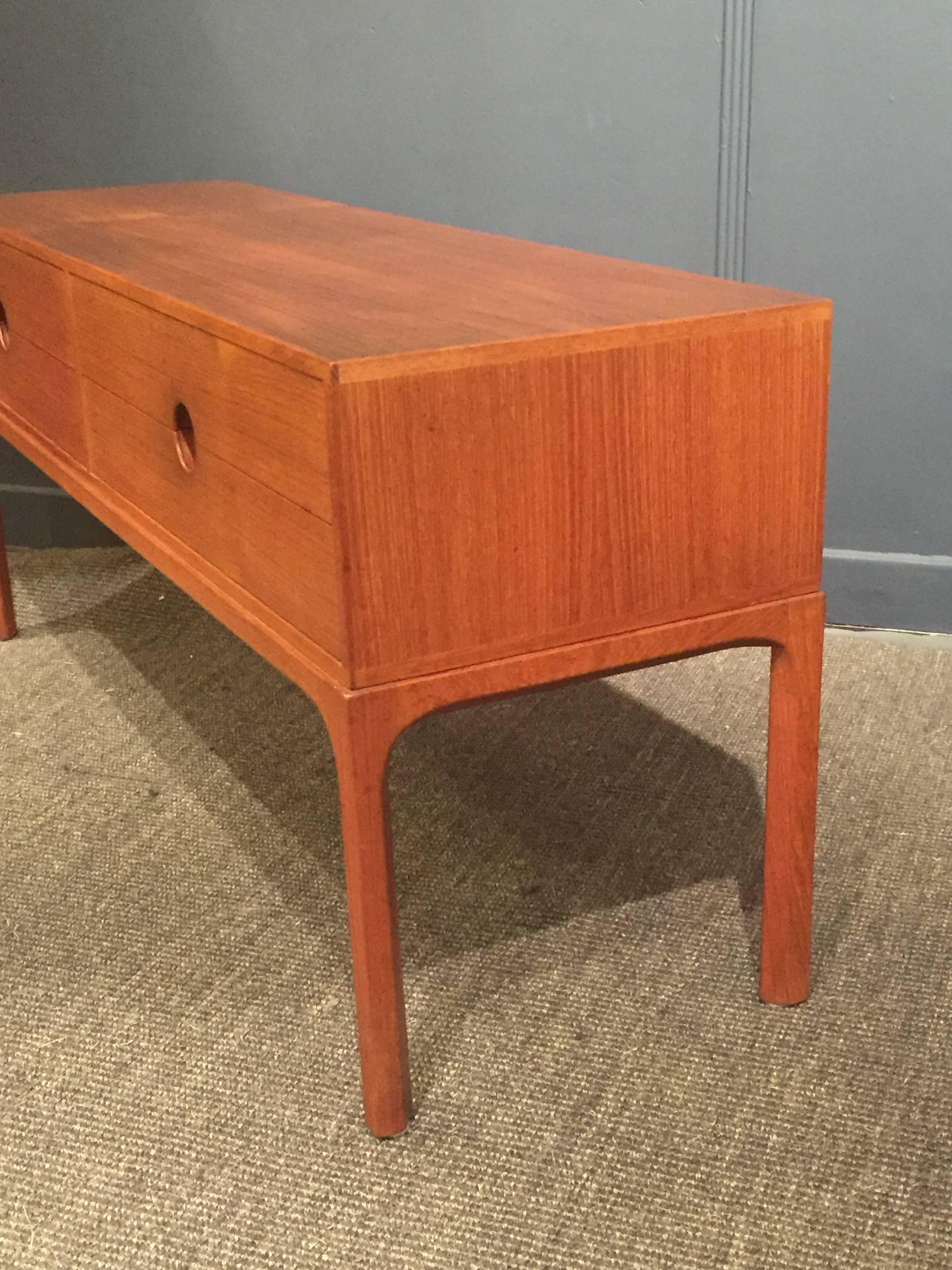 Scandinavian Modern Aksel Kjersgaard Danish Console