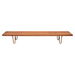 Edward Wormley "Long John" Bench/ Coffee Table for Dunbar