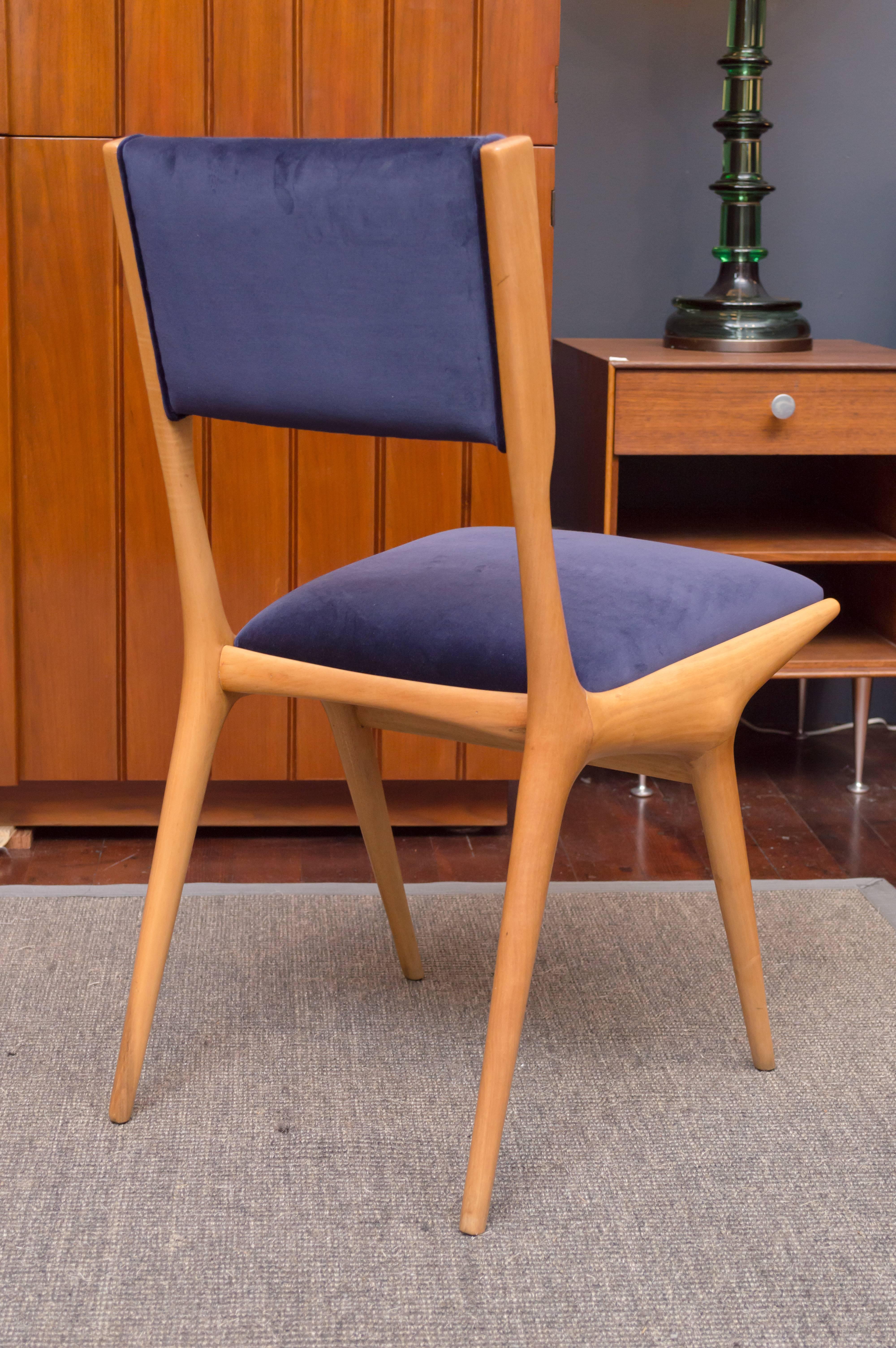 Carlo di Carli Side Chair In Excellent Condition For Sale In San Francisco, CA