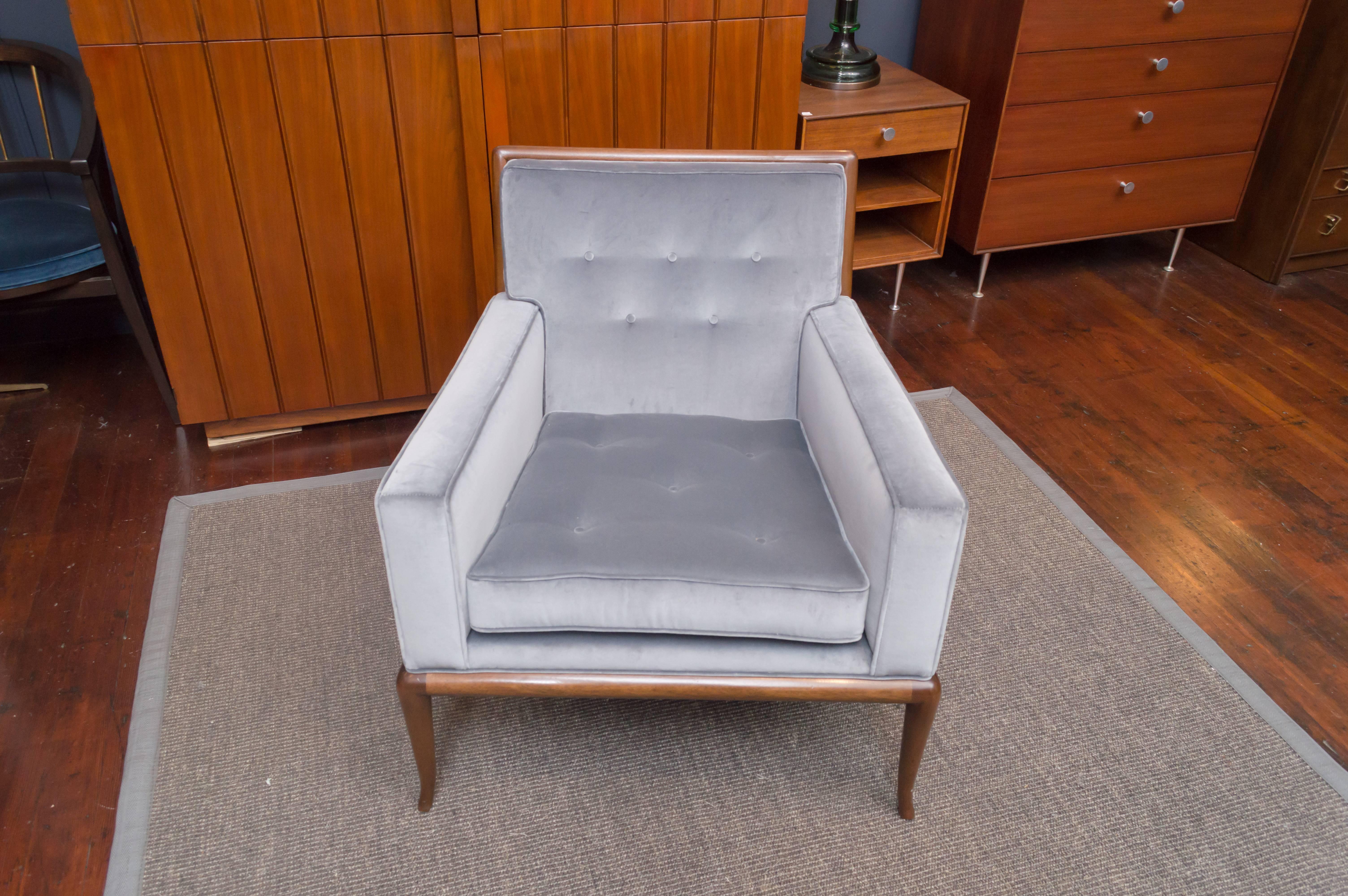 Mid-Century Modern T.H. Robsjohn-Gibbings Lounge Chair