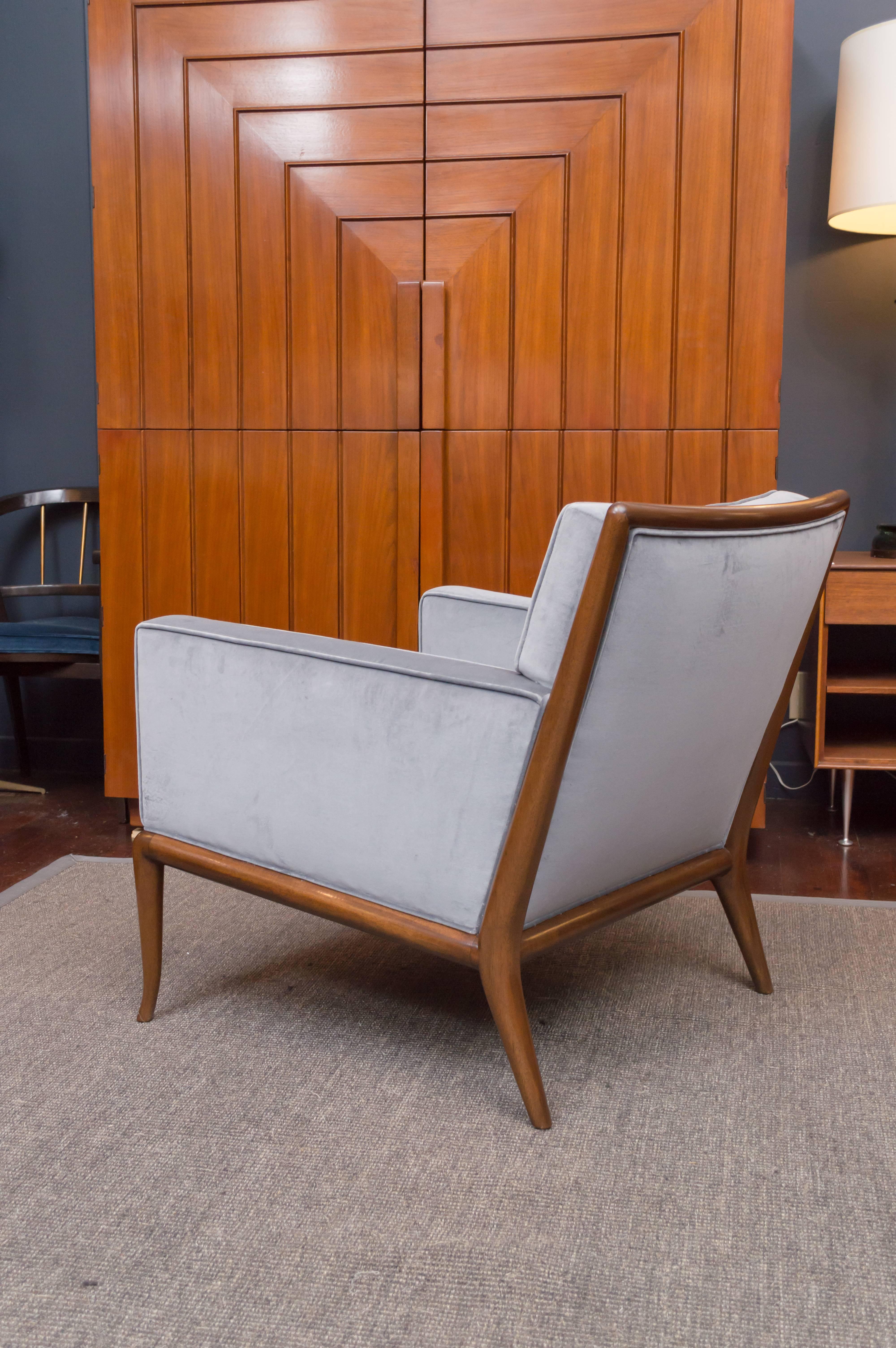 T.H. Robsjohn-Gibbings Lounge Chair In Excellent Condition In San Francisco, CA
