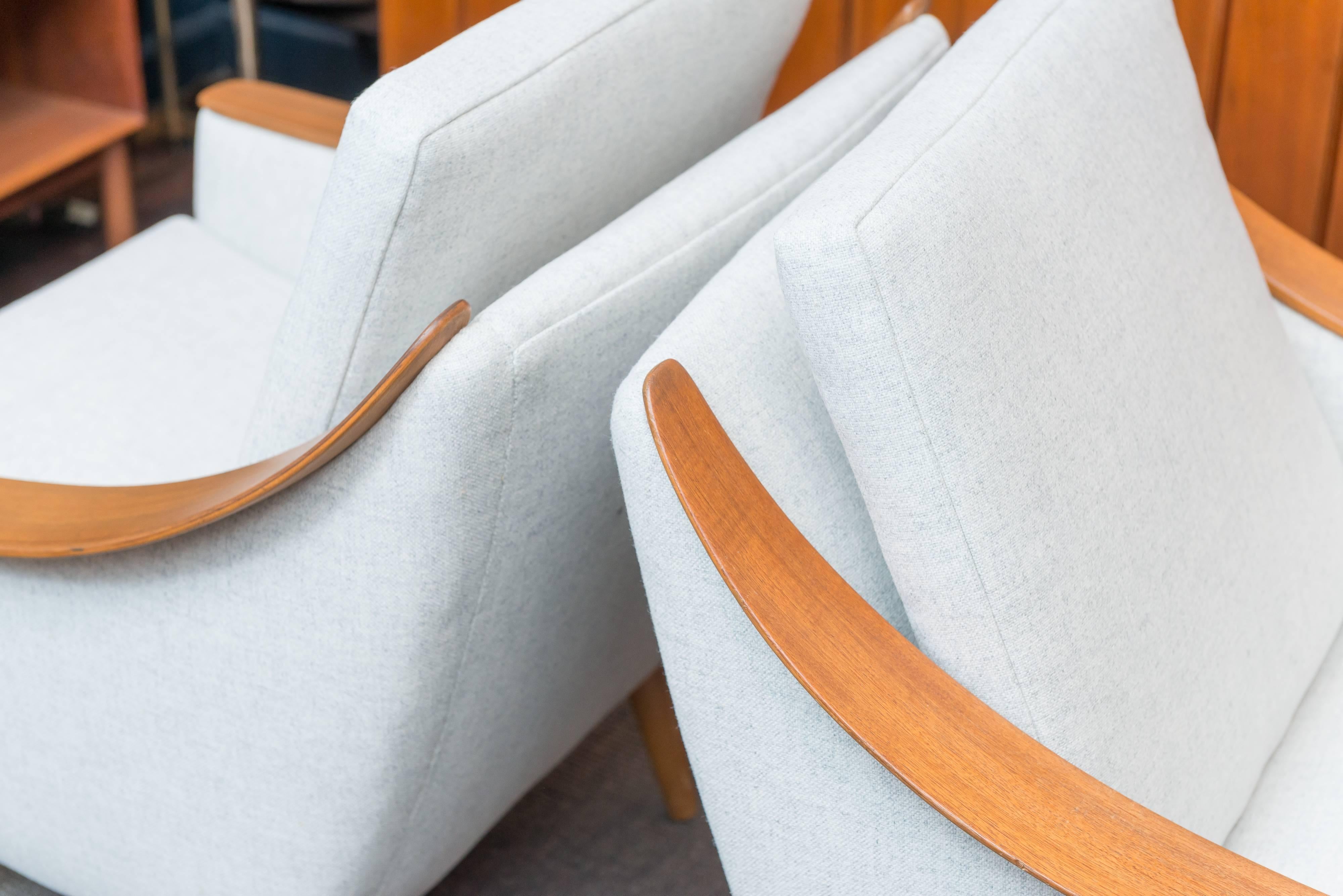 Mid-20th Century Danish Modern Lounge Chairs