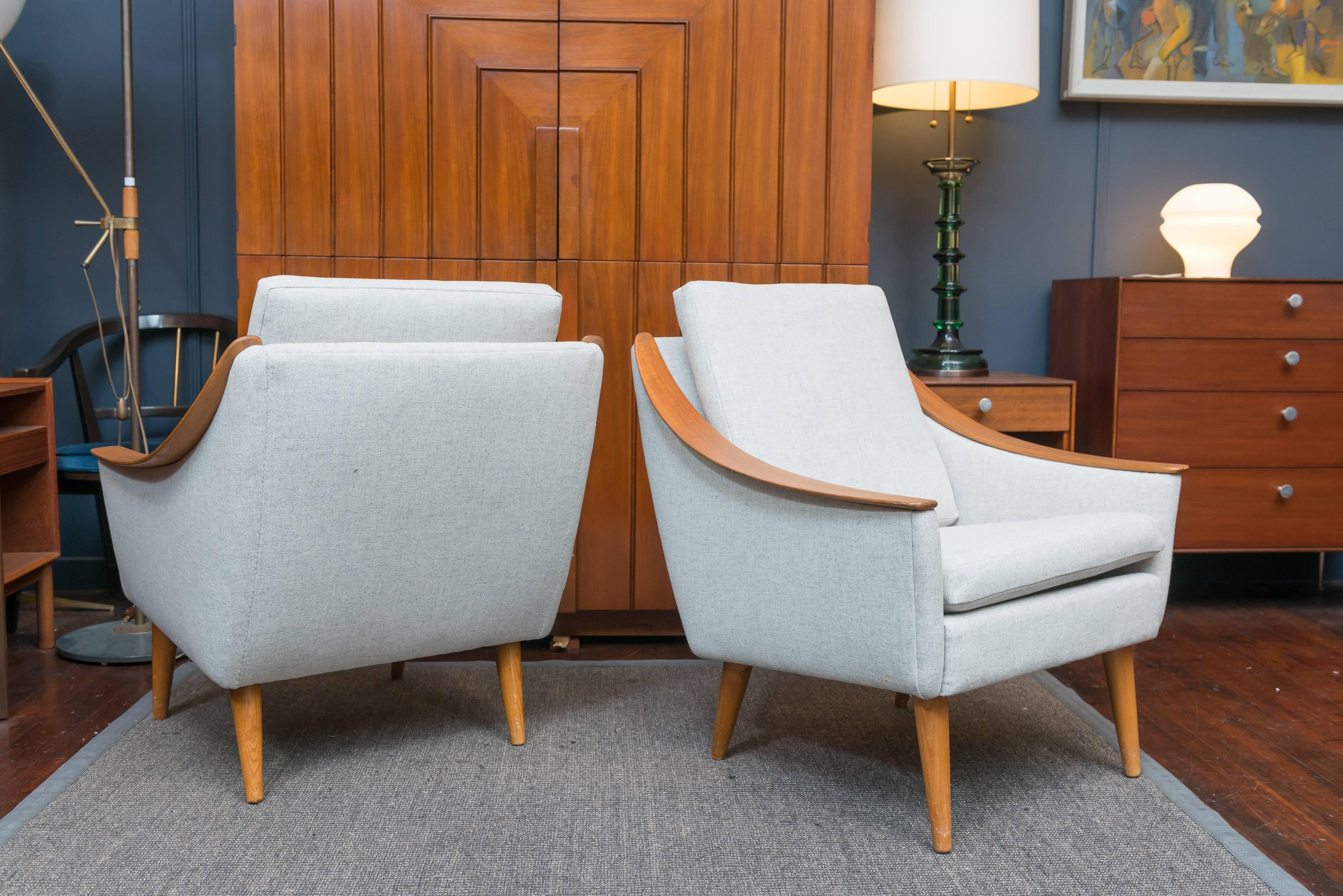 Danish Modern Lounge Chairs 2