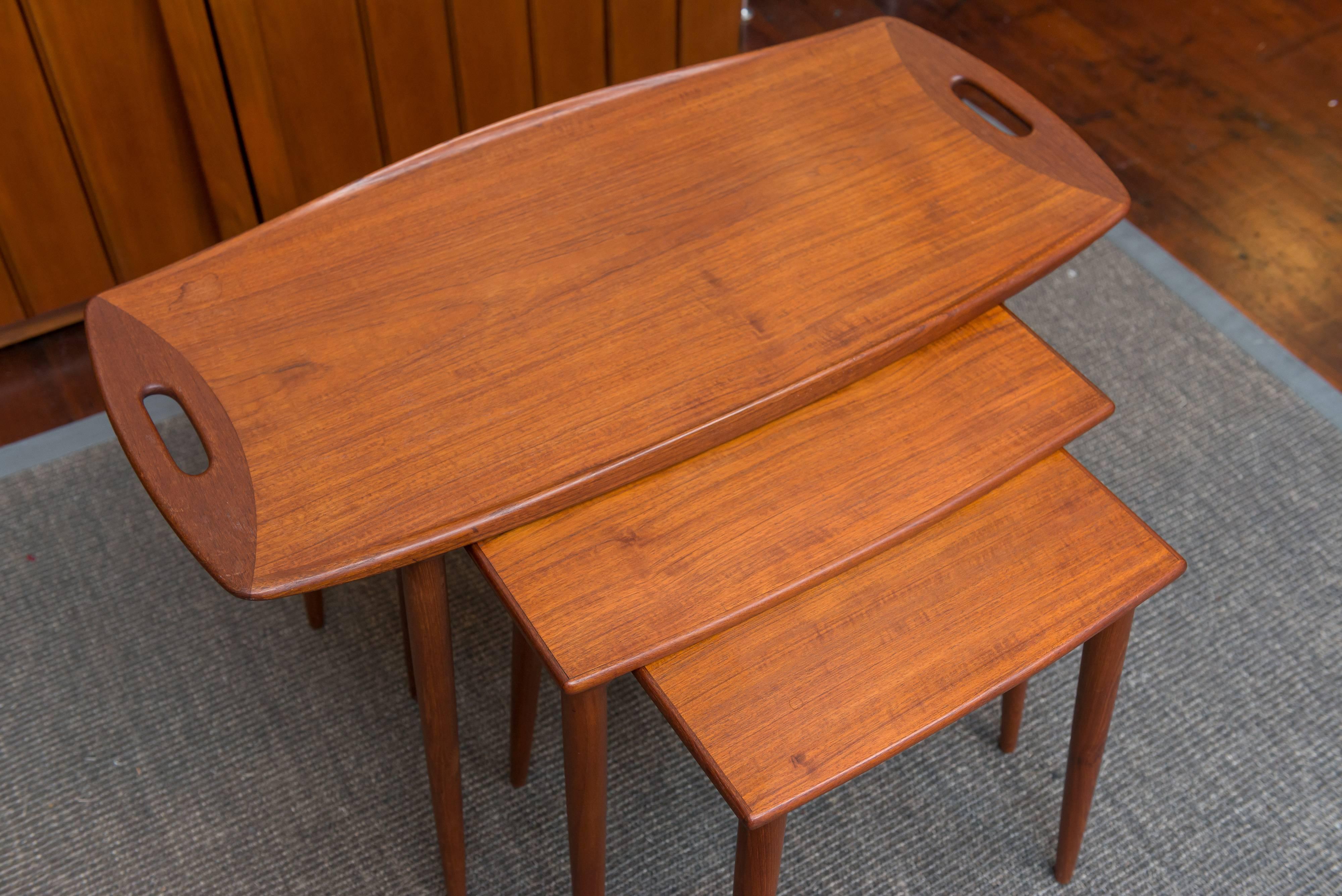 Jens Quistgaard Nesting Tables In Good Condition In San Francisco, CA