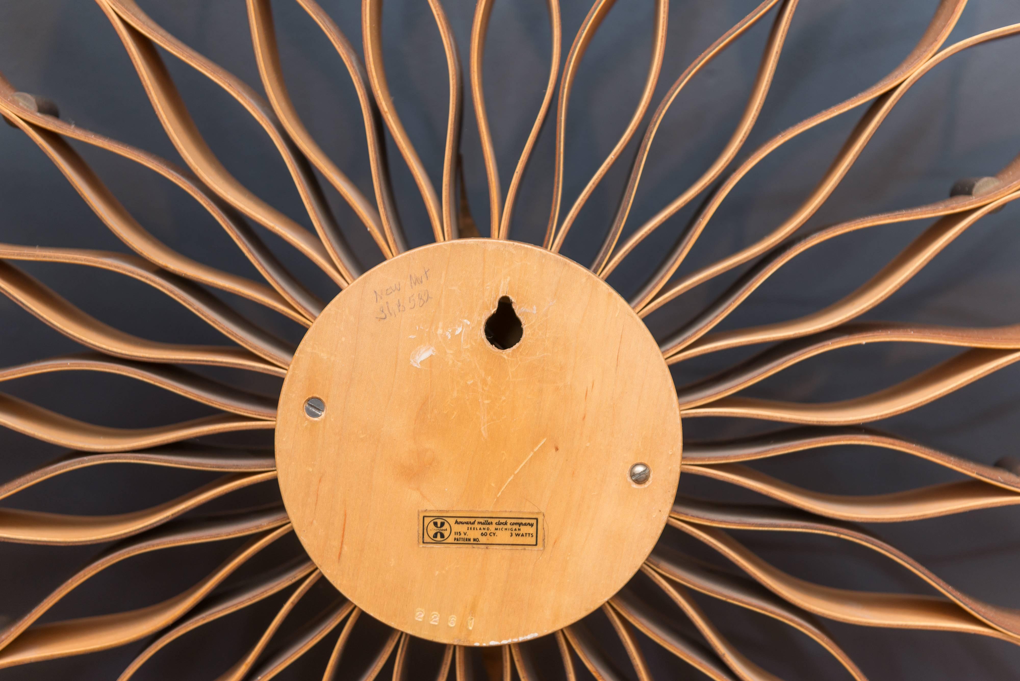 George Nelson Sunflower Clock 2