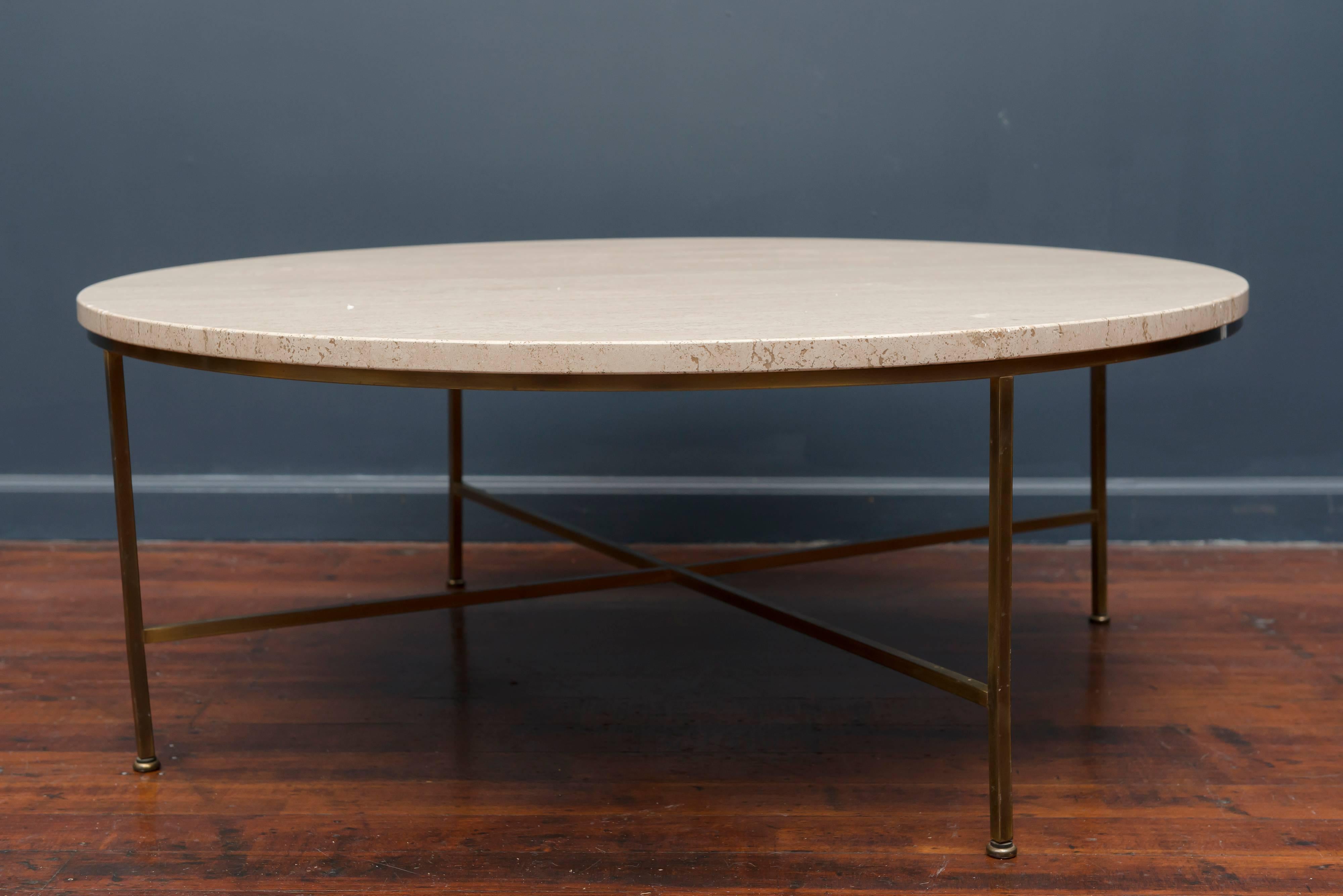 Paul McCobb Round Coffee Table In Fair Condition In San Francisco, CA