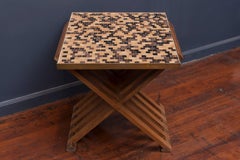 Dunbar X-Base Murano Tile-Top Table