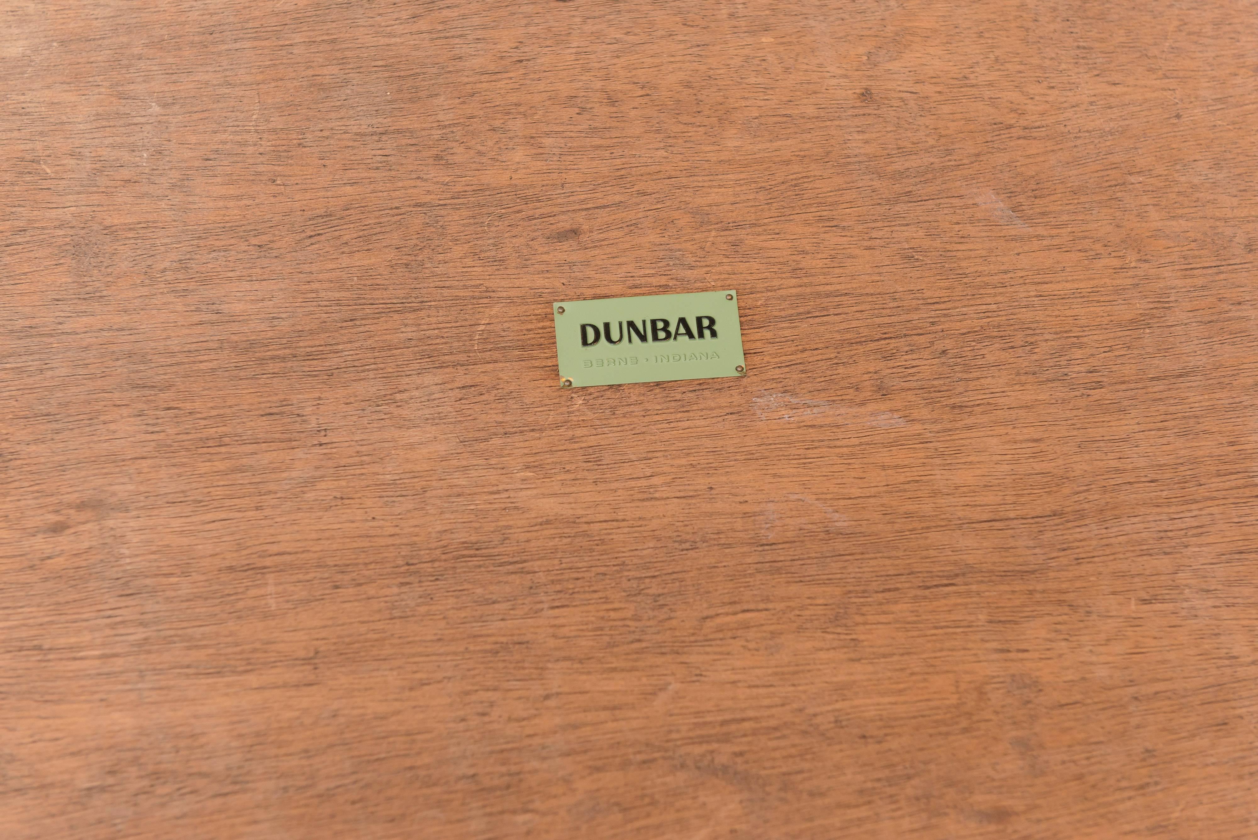 Dunbar X-Base Murano Tile-Top Table For Sale 1