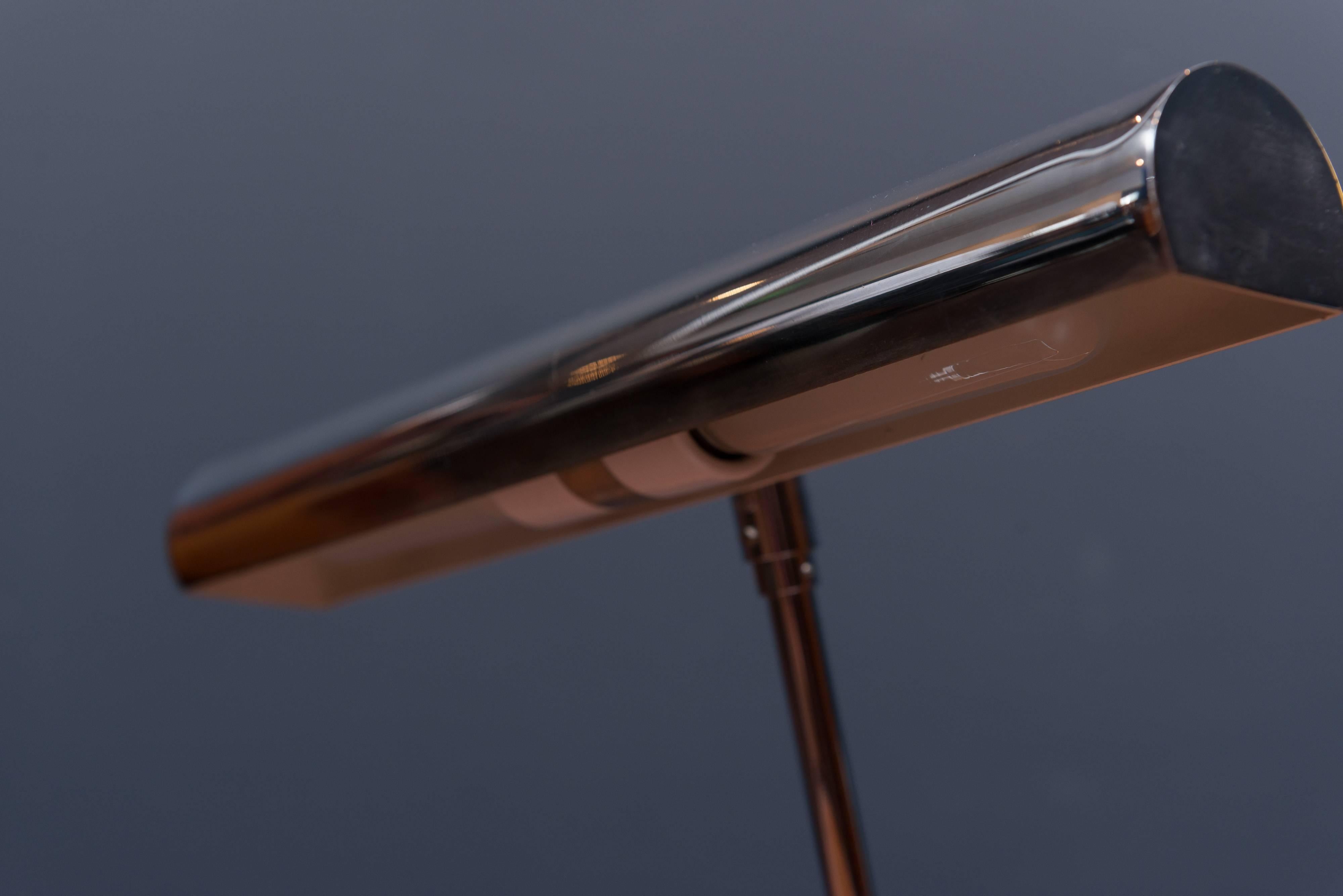 Mid-Century Modern Koch & Lowy Chrome Desk Lamp