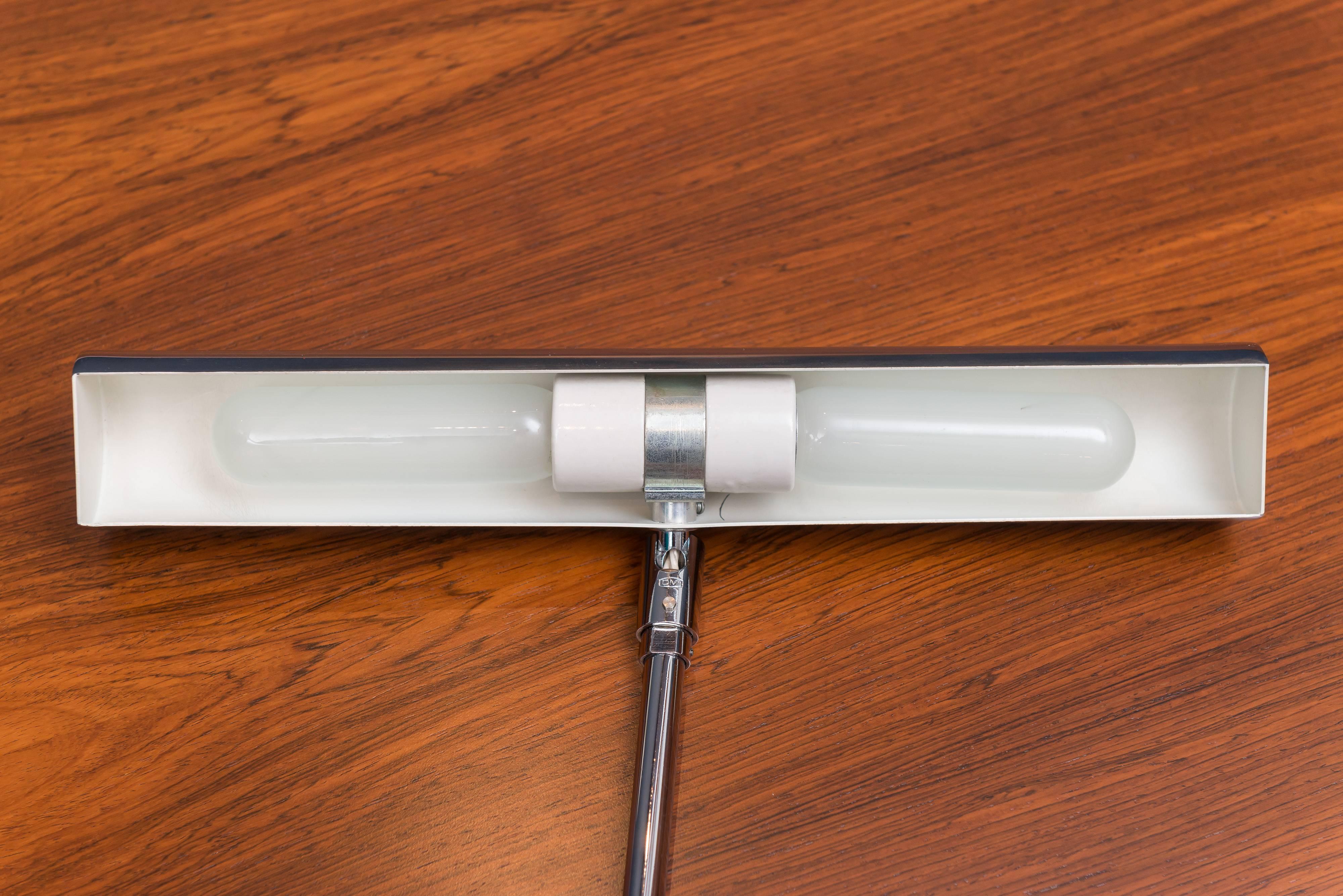 Koch & Lowy Chrome Desk Lamp 1