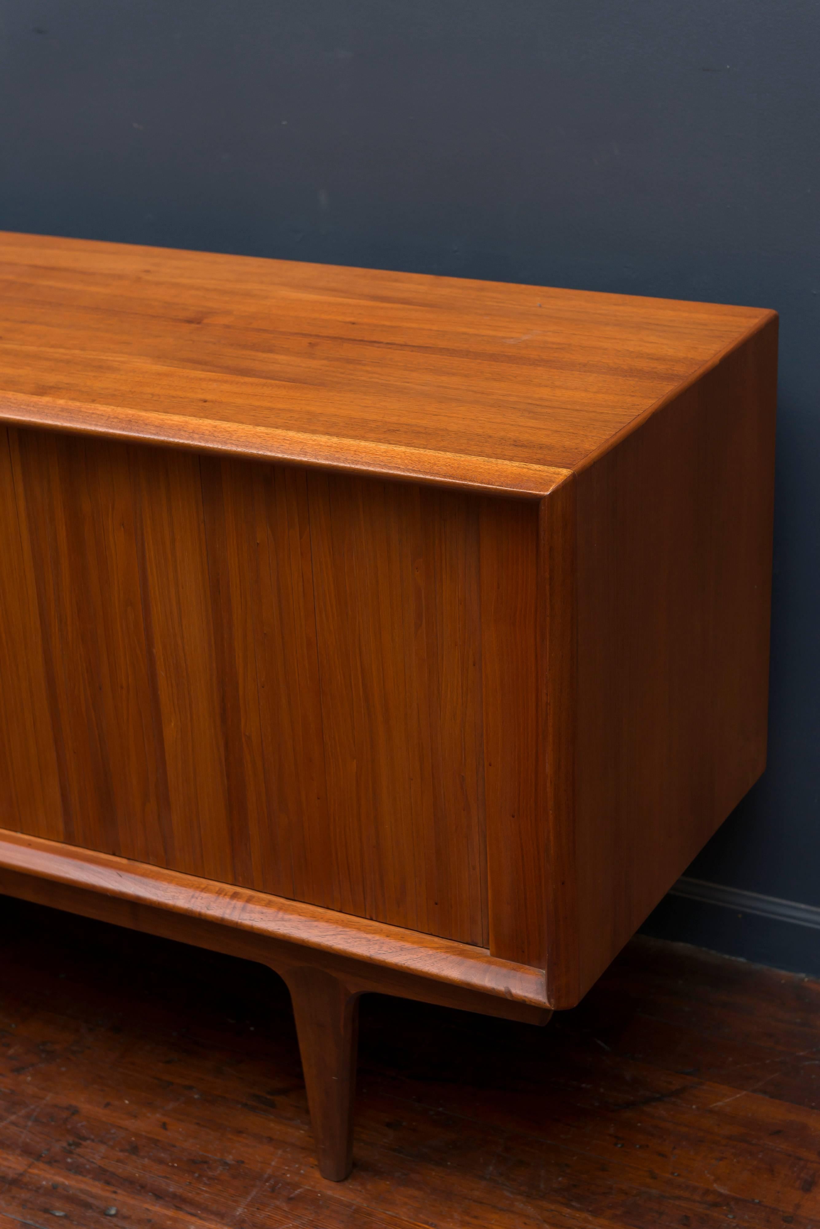 Mid-Century Modern Danish Modern Walnut Small Credenza