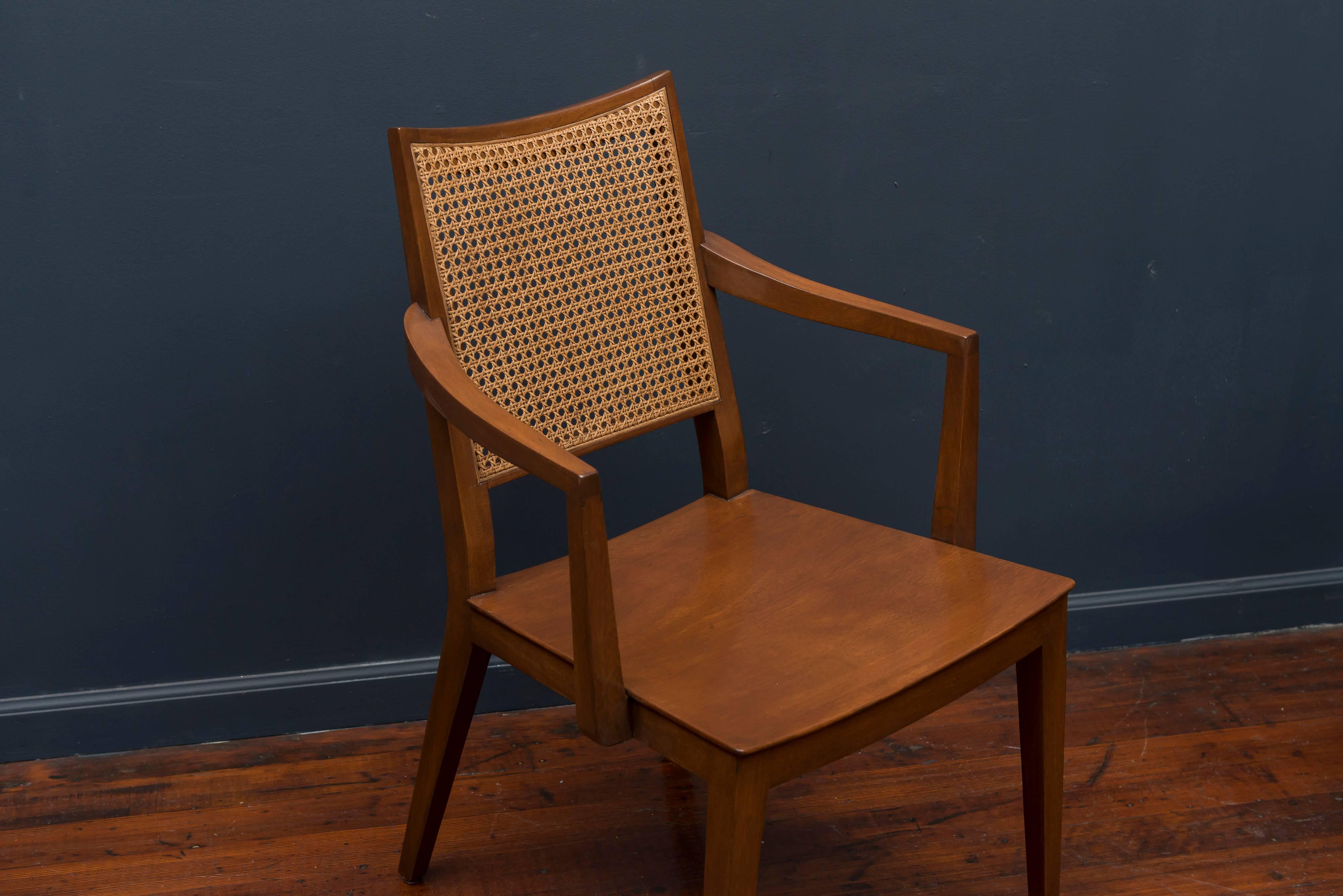 Edward Wormley Dining Chairs for Dunbar For Sale 2