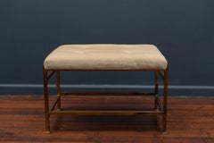 Bench aus Messing von Edward Wormley für Dunbar