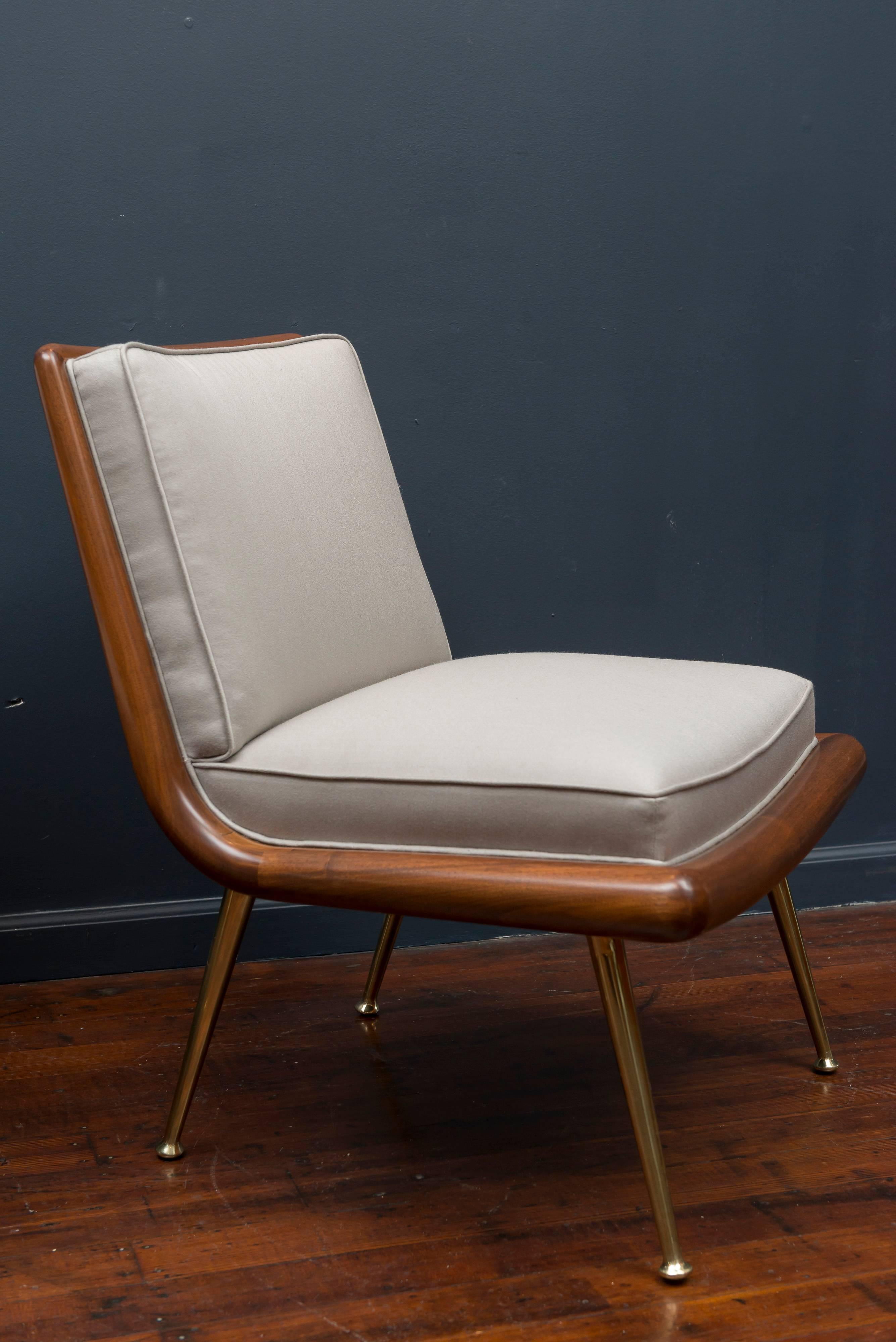 Mid-Century Modern T.H. Robsjohn-Gibbings Lounge Chairs For Sale