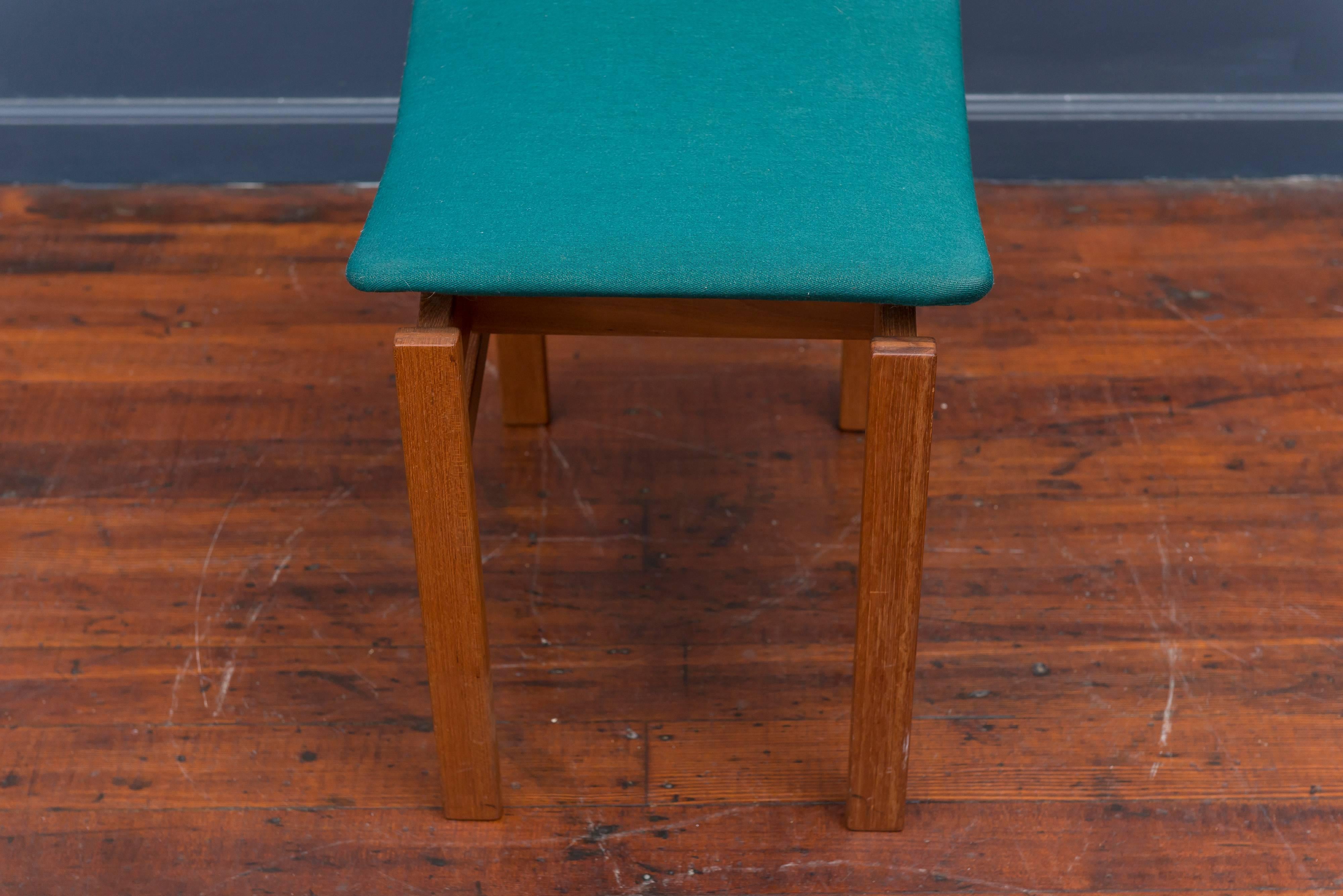Danish Foot Stool In Excellent Condition For Sale In San Francisco, CA