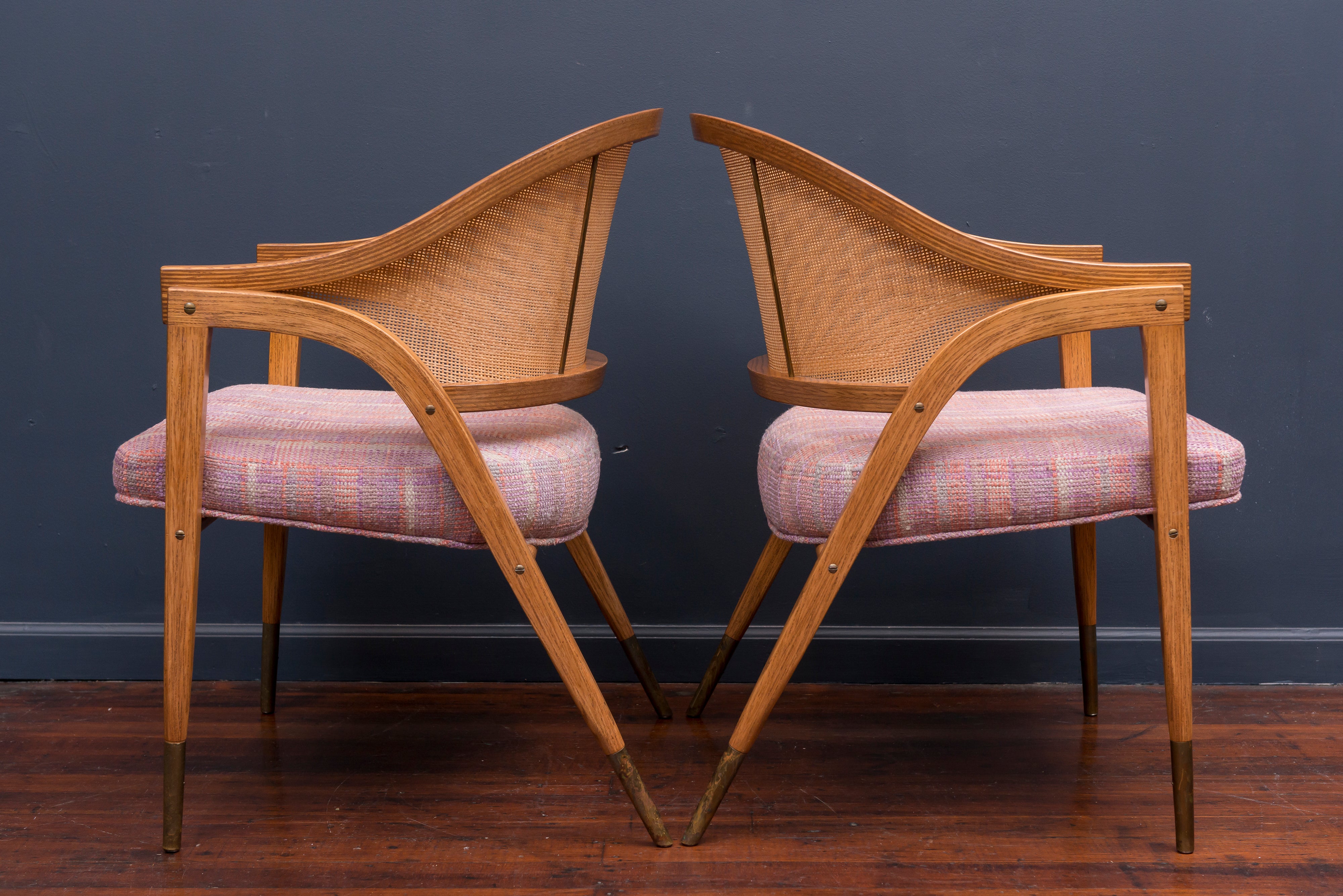 Edward Wormley Captain S Chairs For Dunbar At 1stdibs