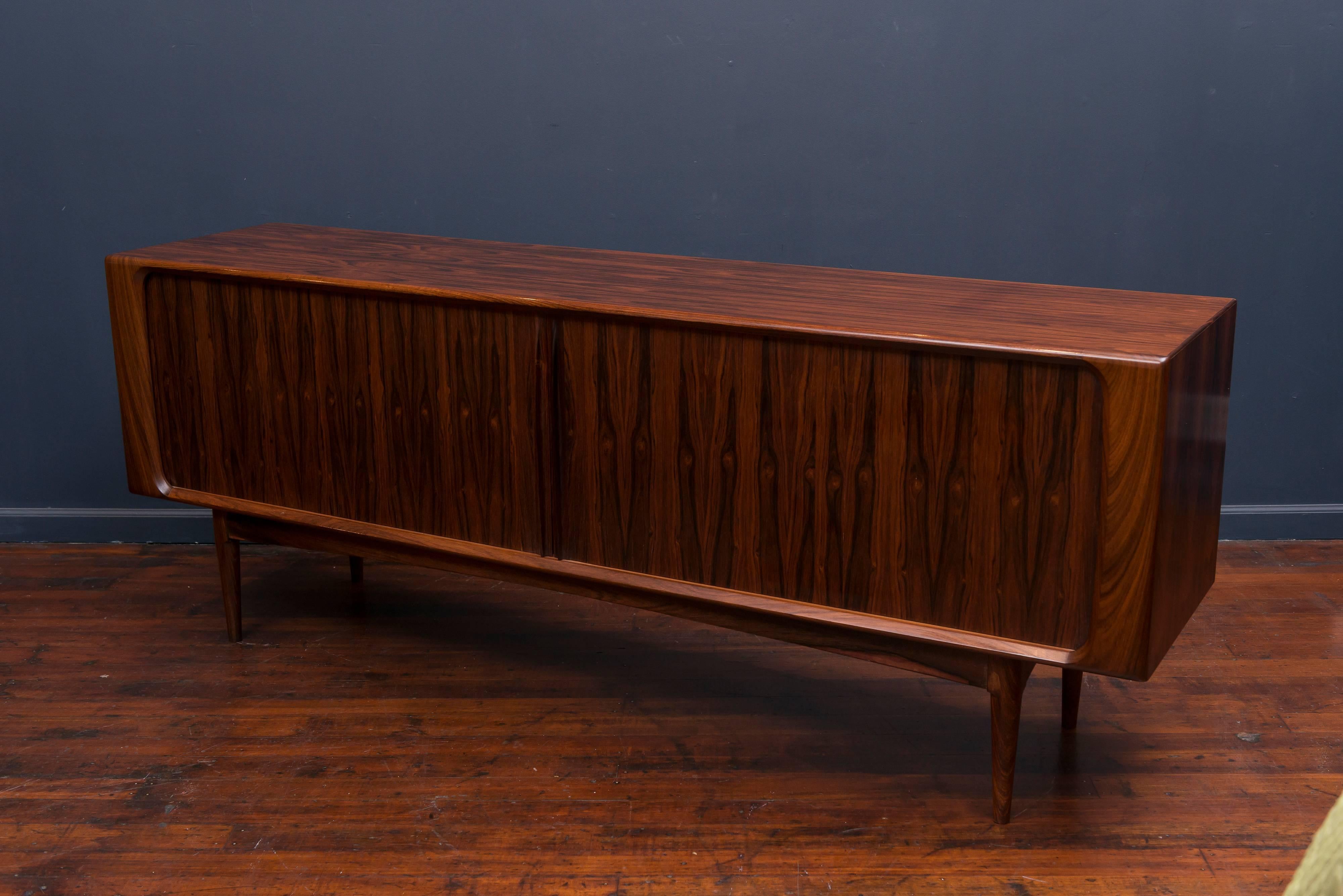 Late 20th Century Danish Rosewood Credenza