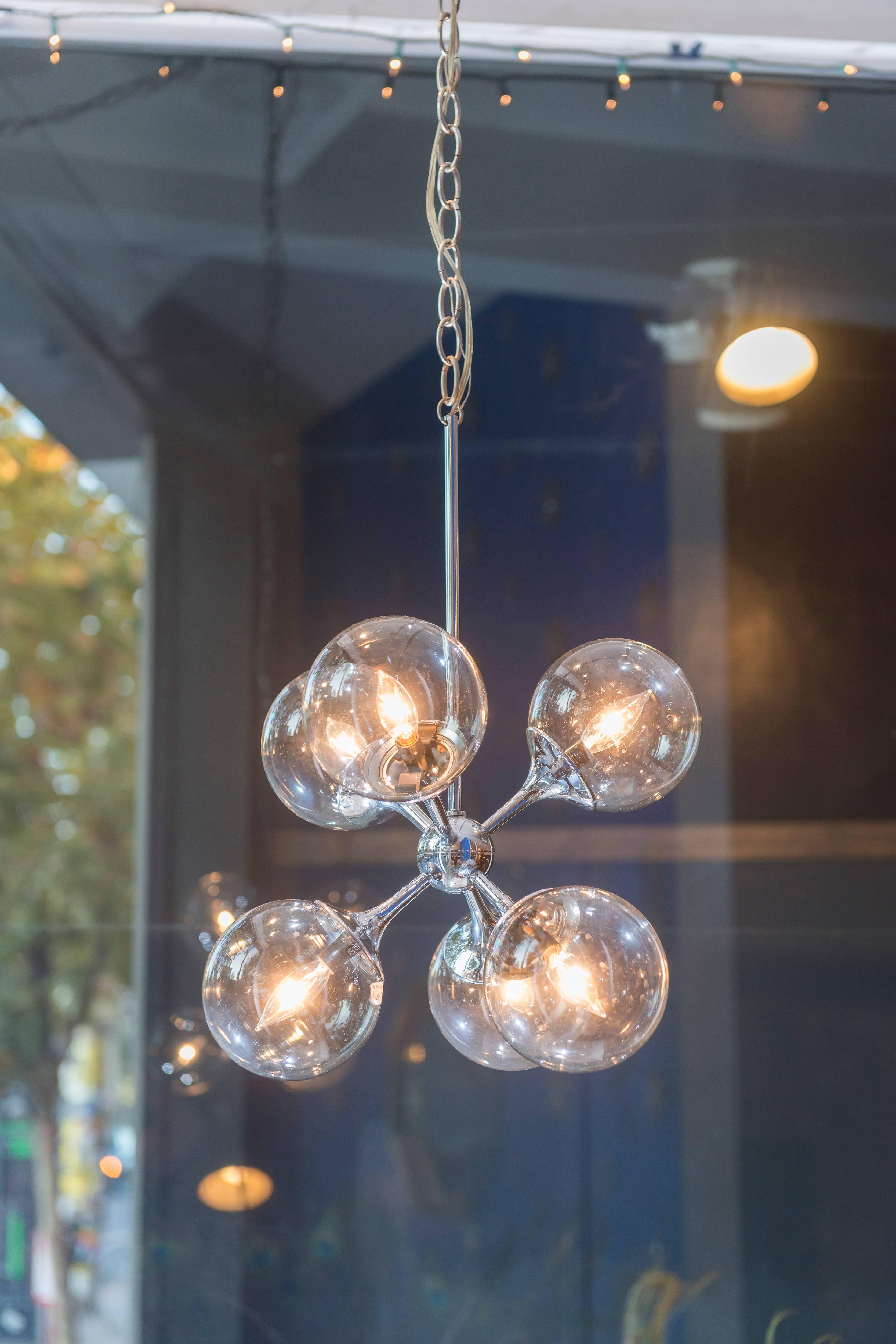 Chrome Sputnik Chandelier 1