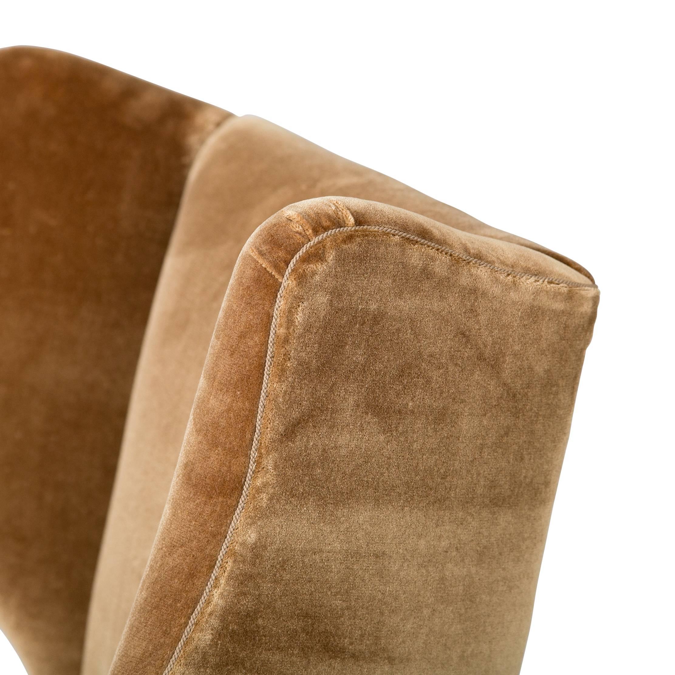 Open-Arm Wingback Chair by Paolo Buffa 1