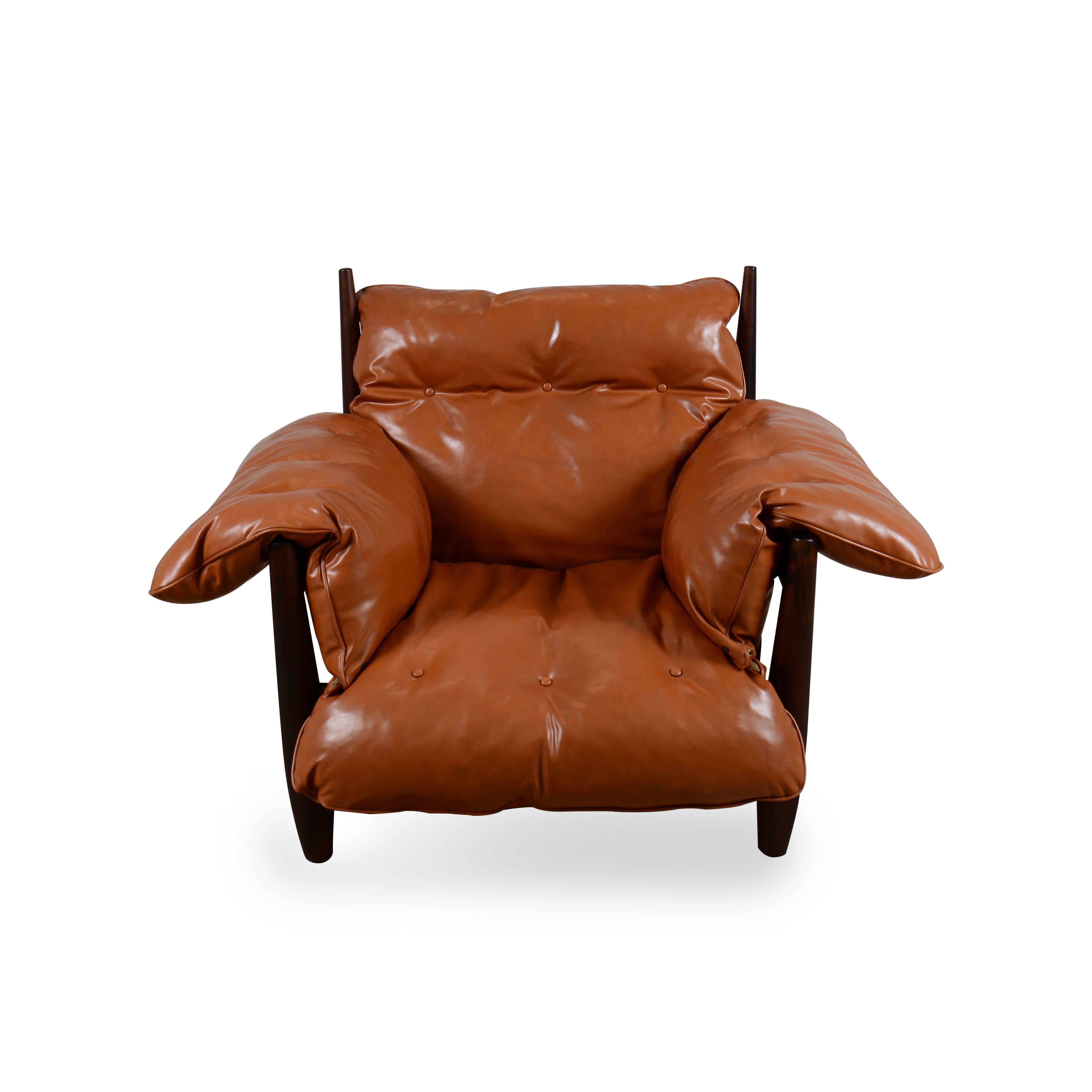 Sheriff Lounge Chair and Ottoman 3